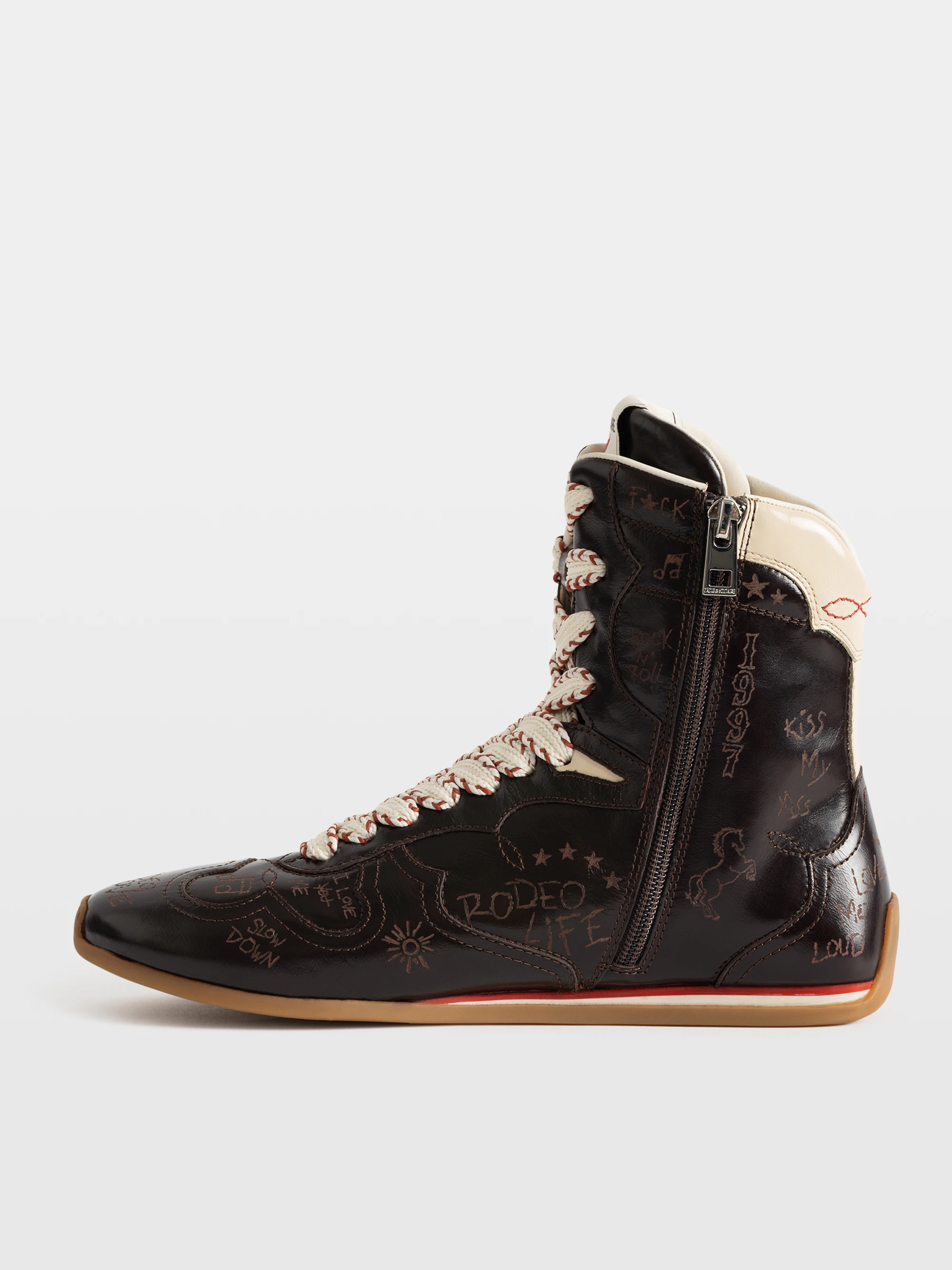 Mid ZV Dance Vintage Laser Sneakers