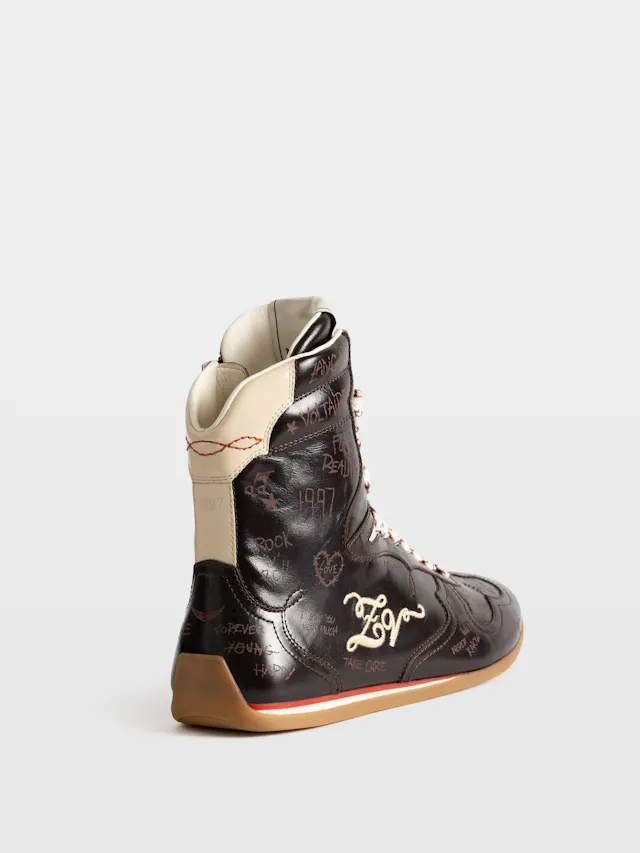 Mid ZV Dance Vintage Laser Sneakers