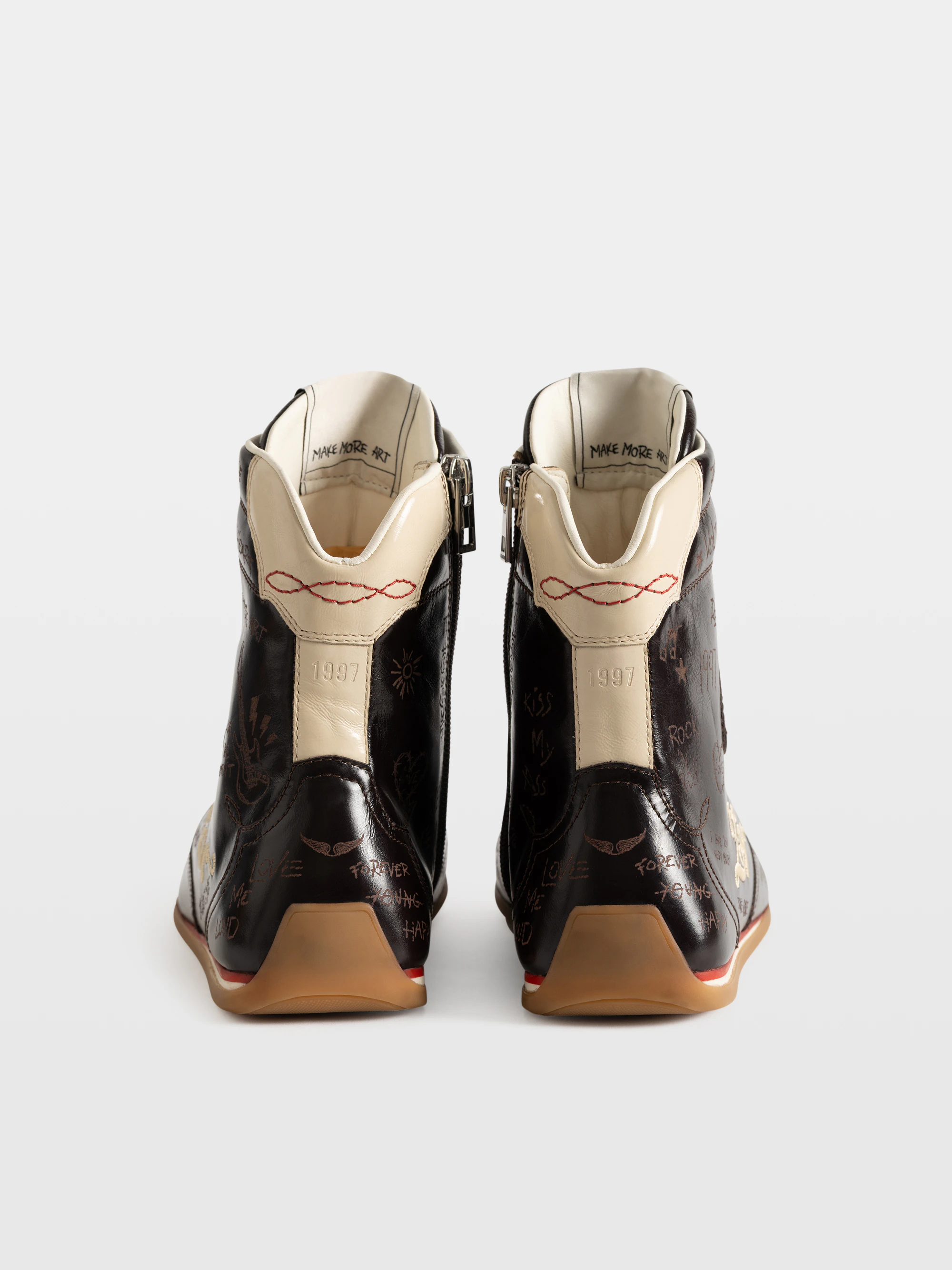 Mid ZV Dance Vintage Laser Sneakers
