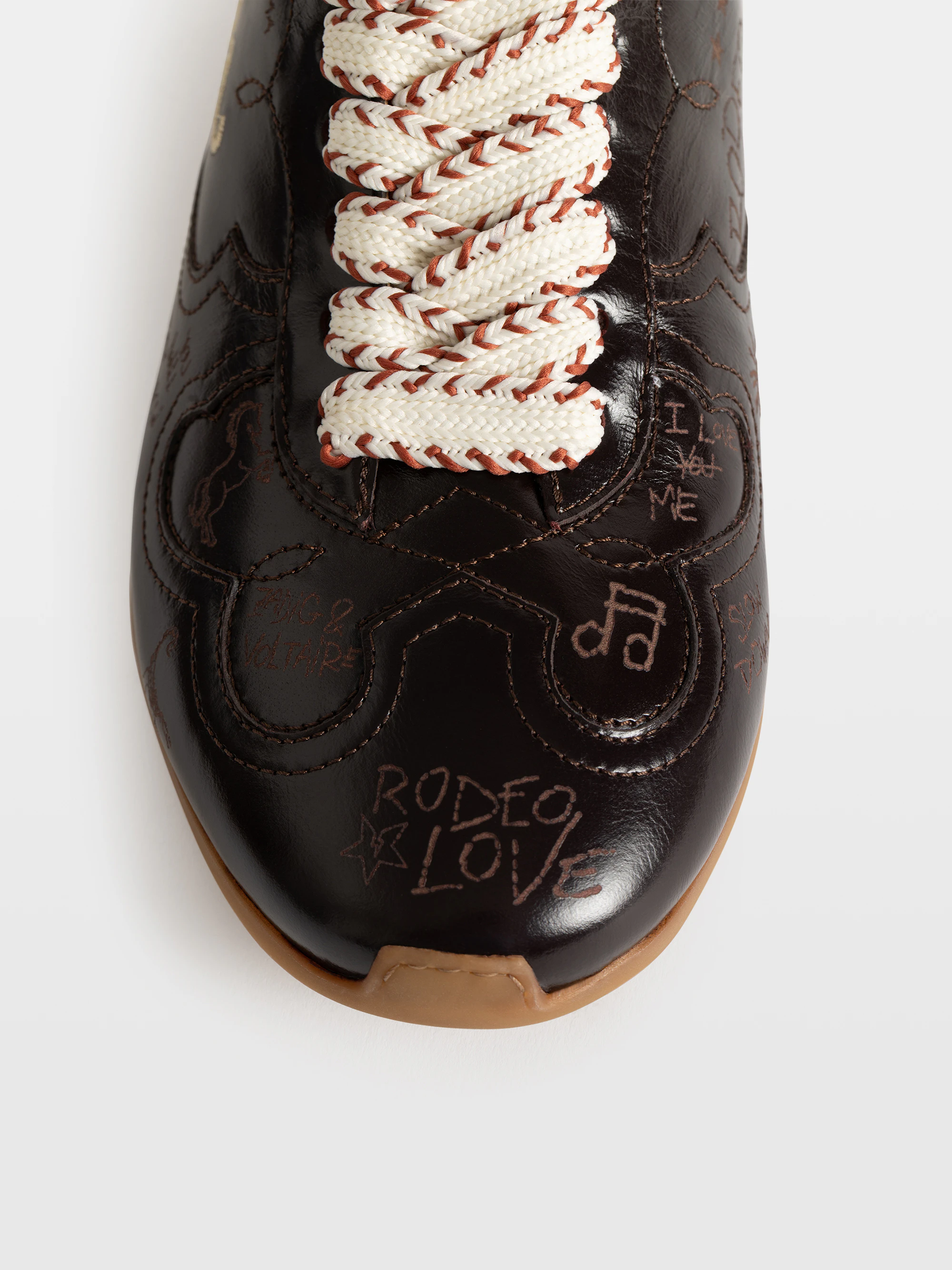 Mid ZV Dance Vintage Laser Sneakers