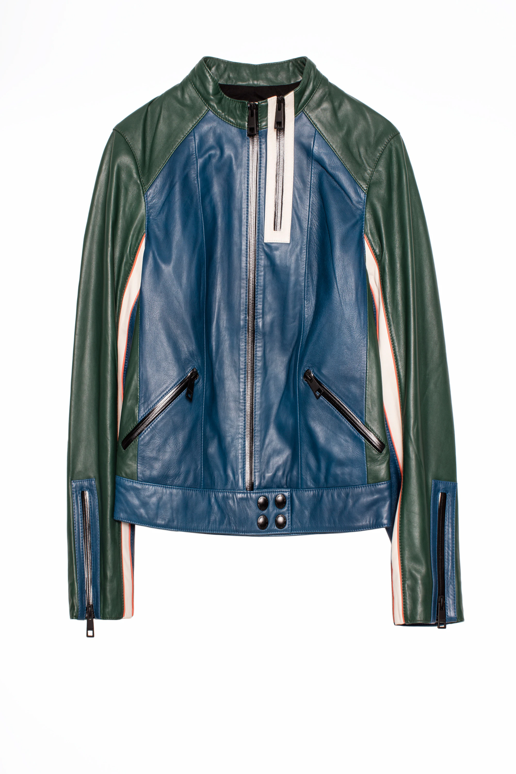 Three color Look Deluxe jacket jacket green women | Zadig&Voltaire
