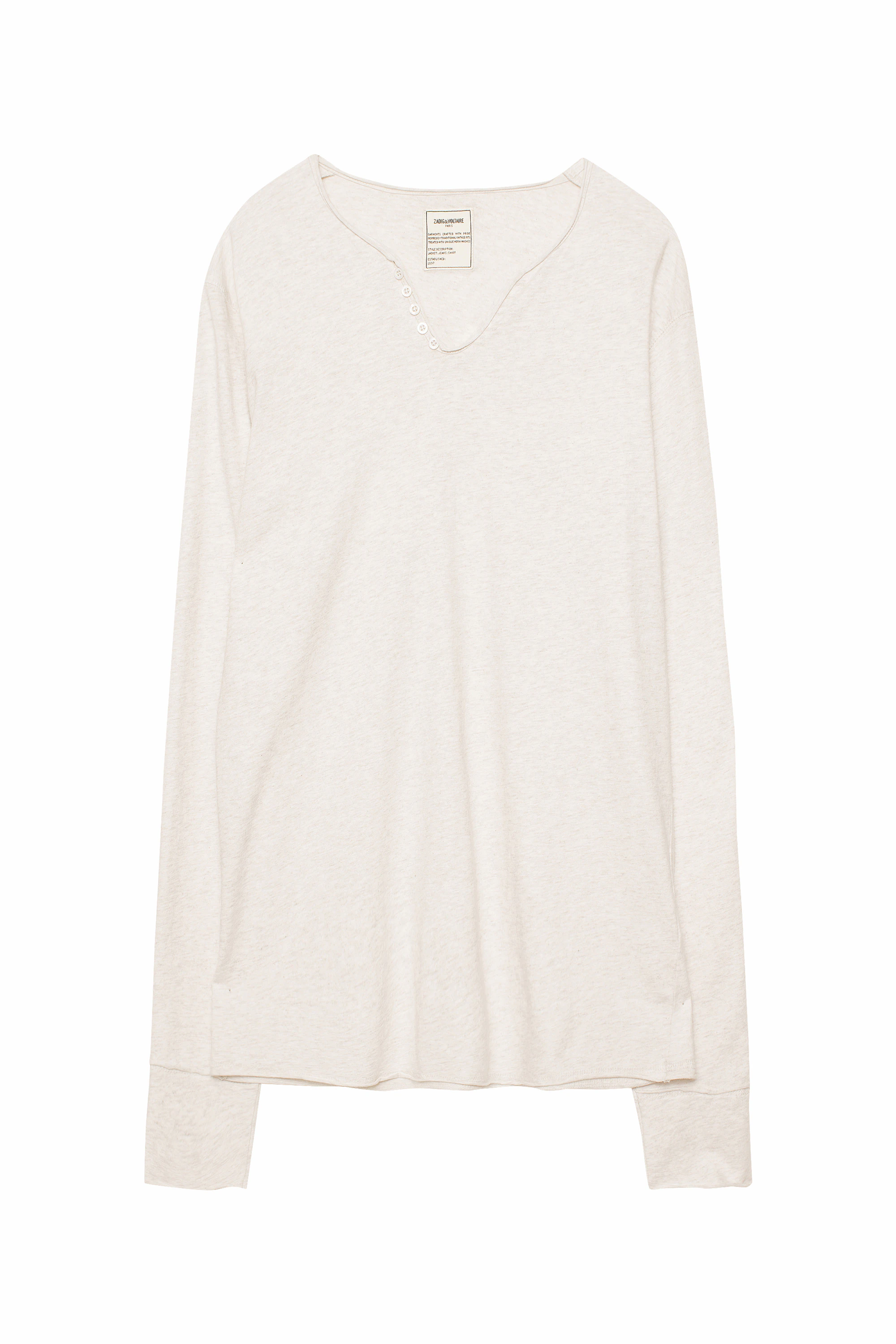 Long sleeve Monastir henley thumbnail 5