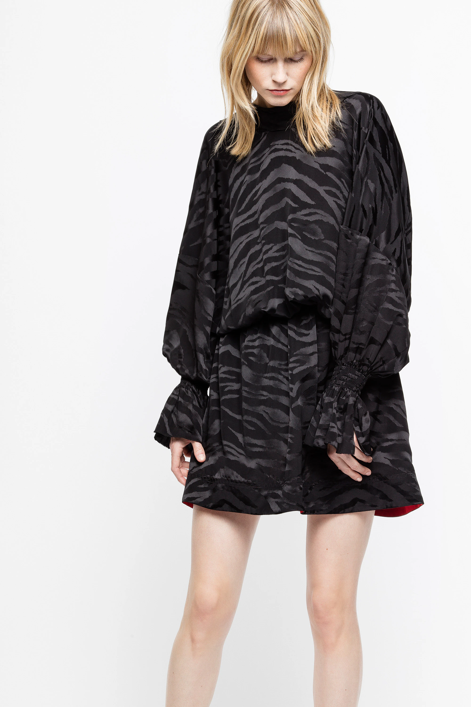 Robe Soie Riri Jac Tigre thumbnail 1