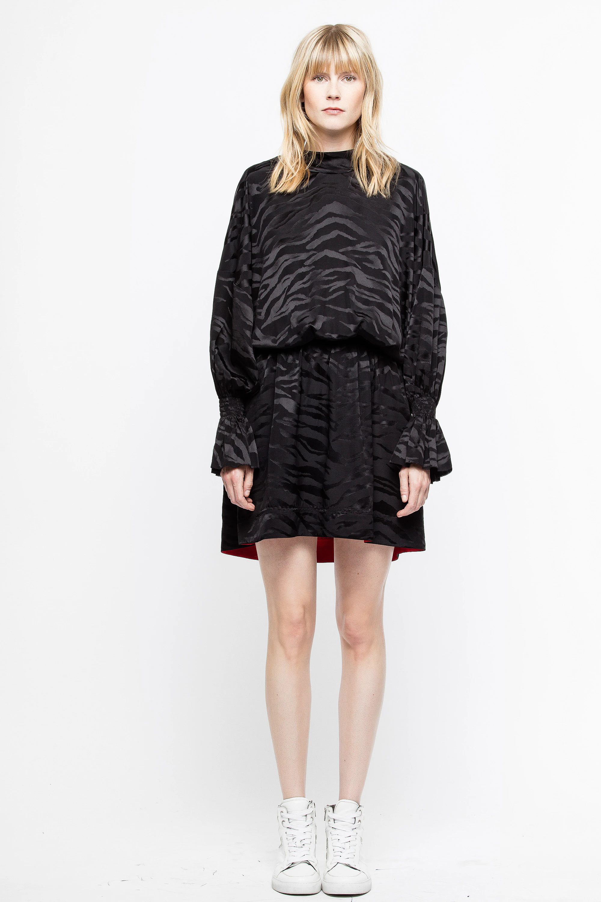 Robe Soie Riri Jac Tigre thumbnail 2