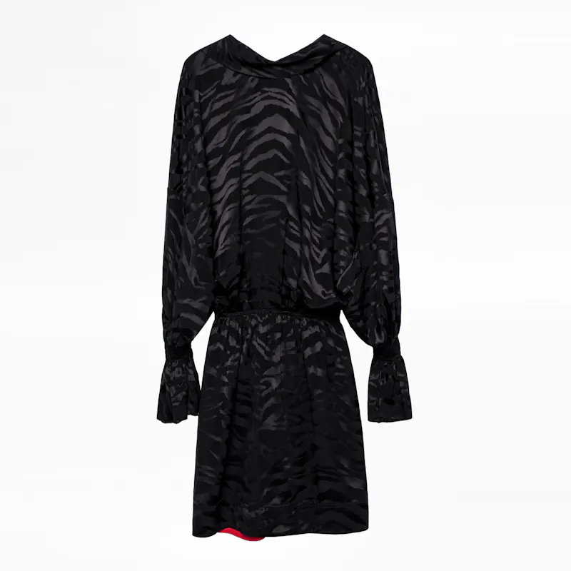 Riri Jac Tigre Silk Dress