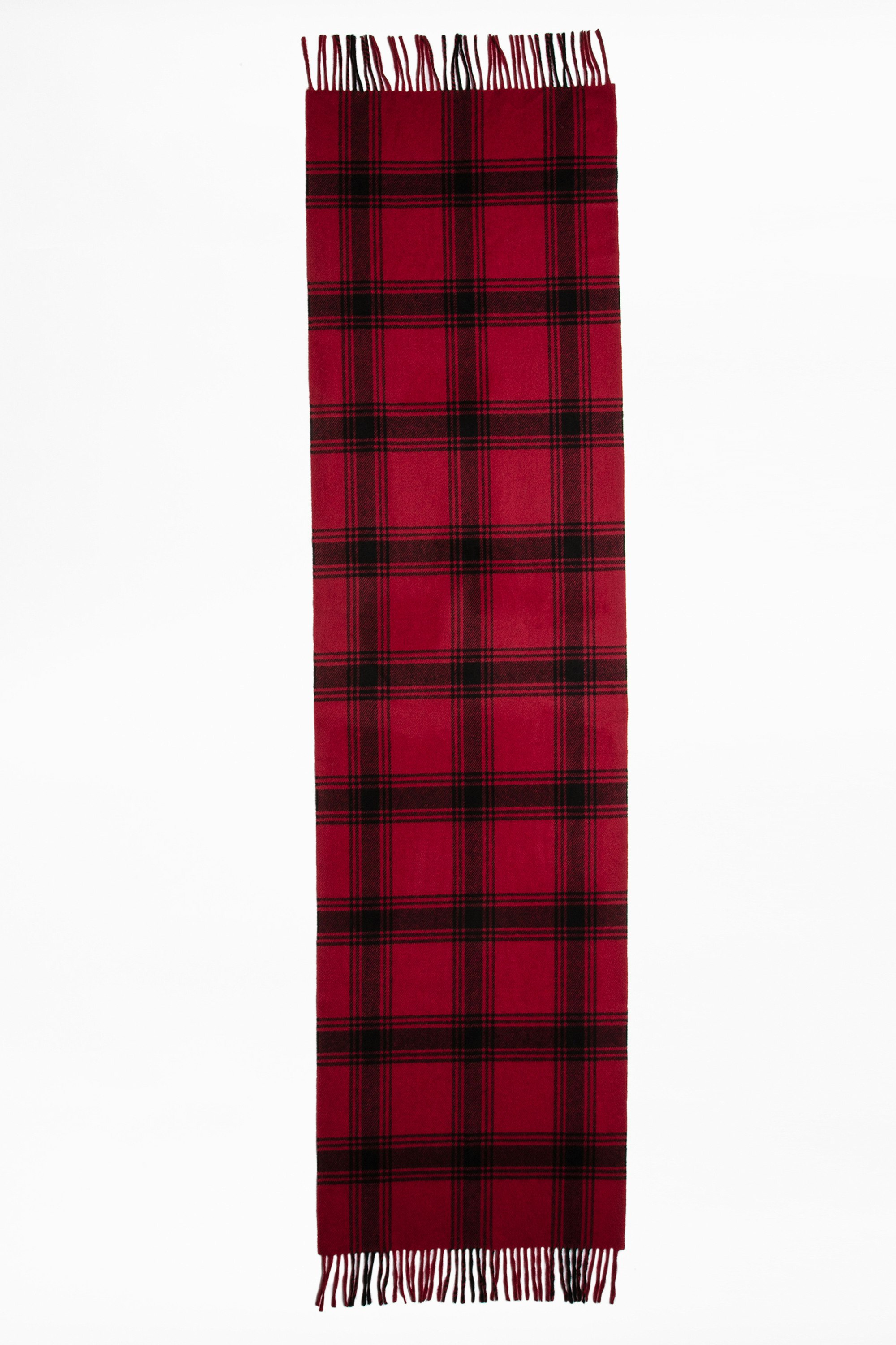 Elliot Check Scarf 2