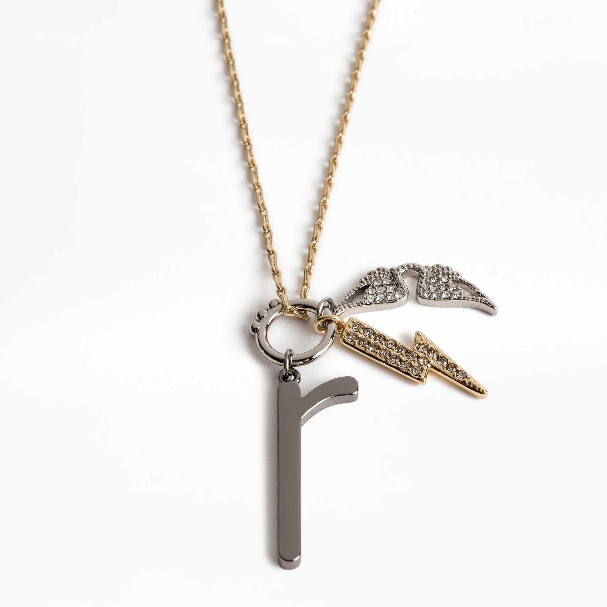 Collar Letra R necklace plata mujer | Zadig&Voltaire