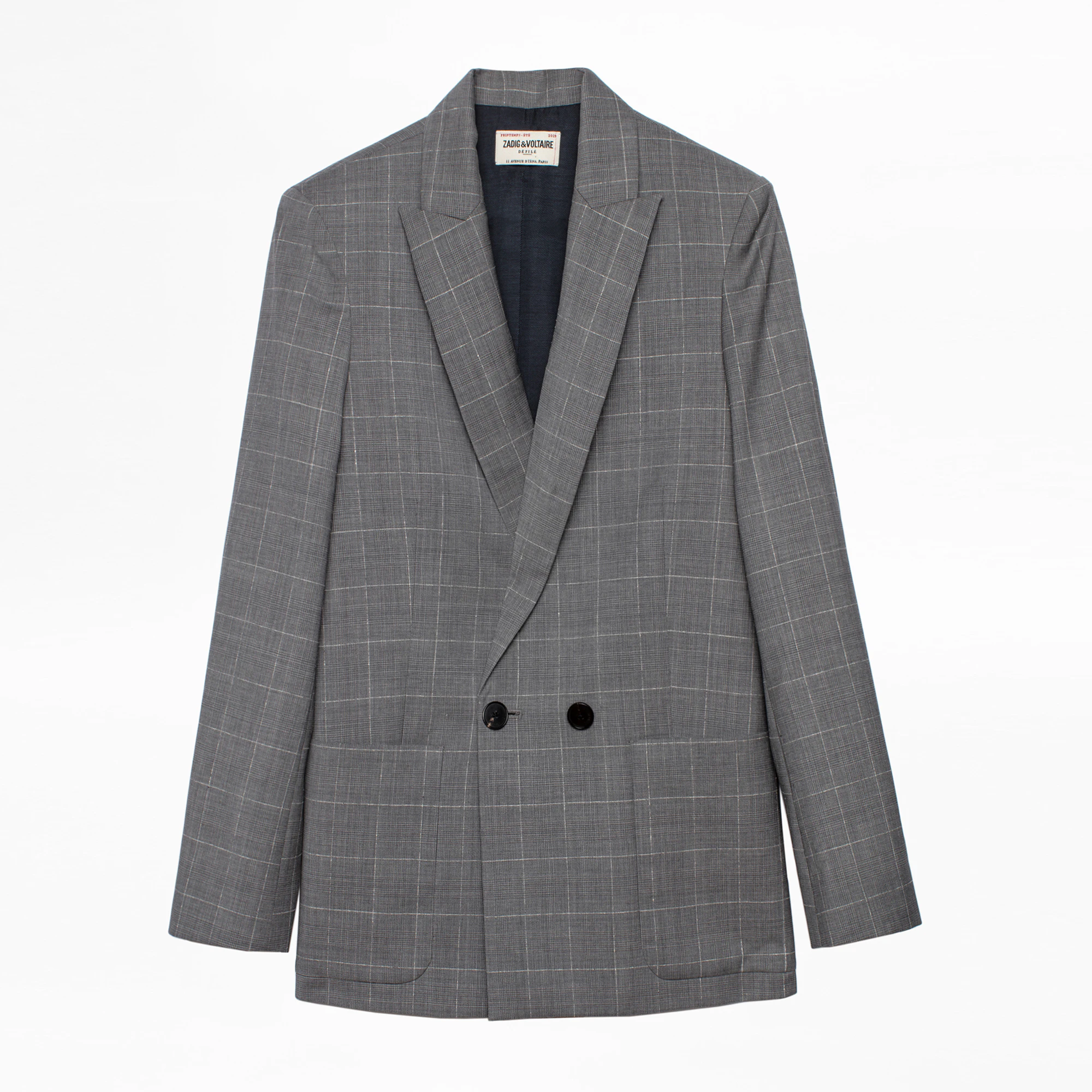 Veste Visko Carreaux thumbnail 12