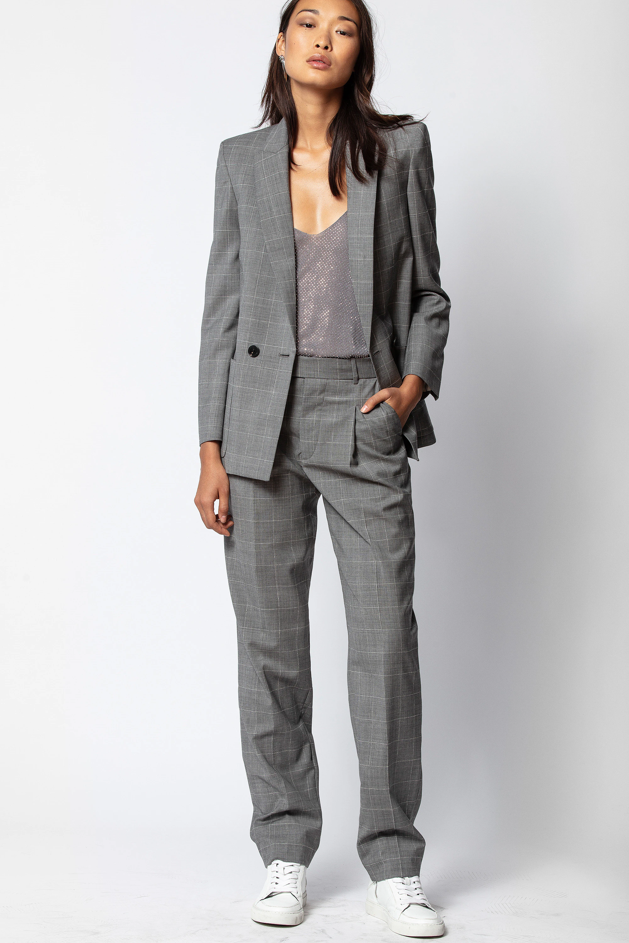 Veste Visko Carreaux thumbnail 2