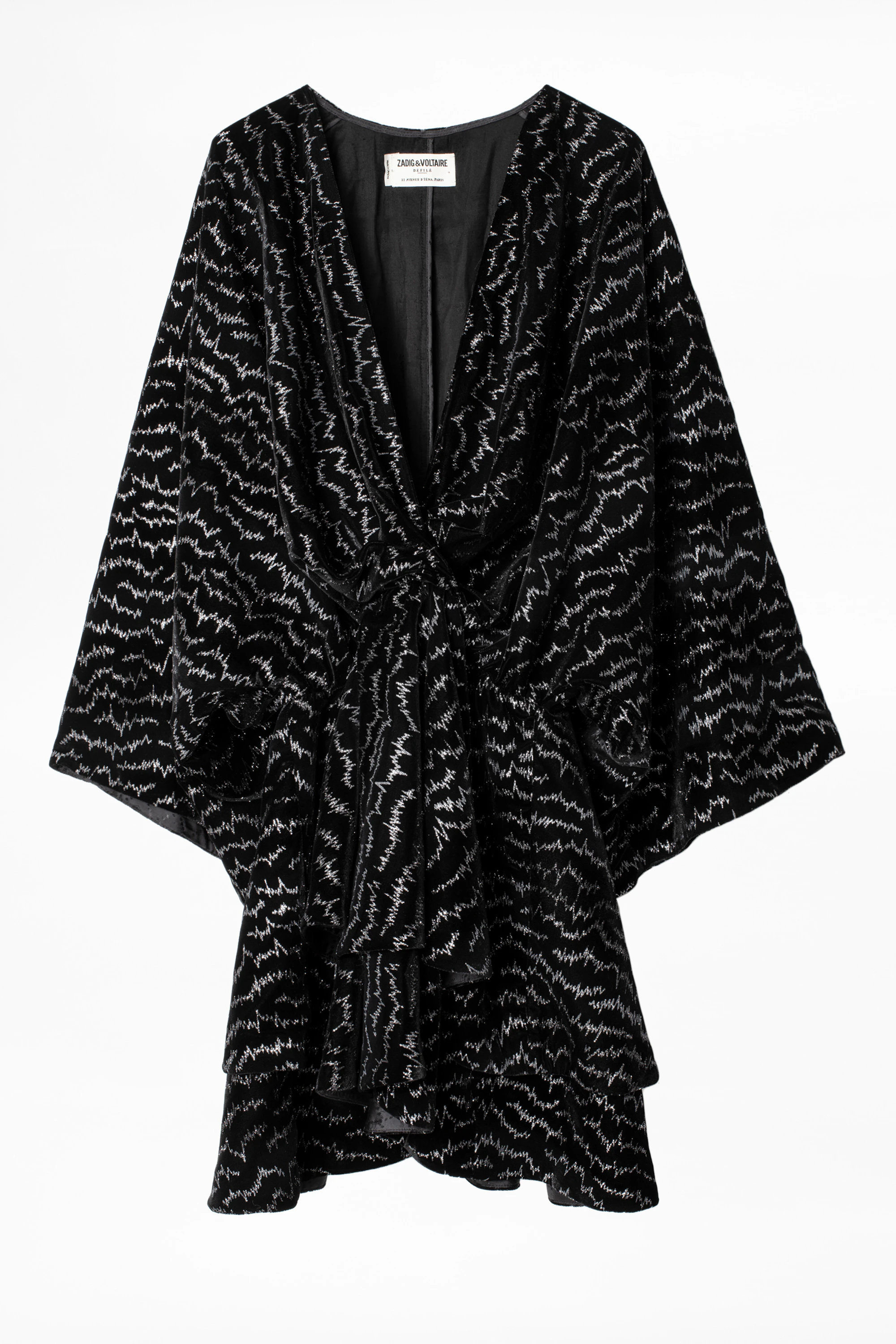 Dress Ruffle Velours thumbnail 5