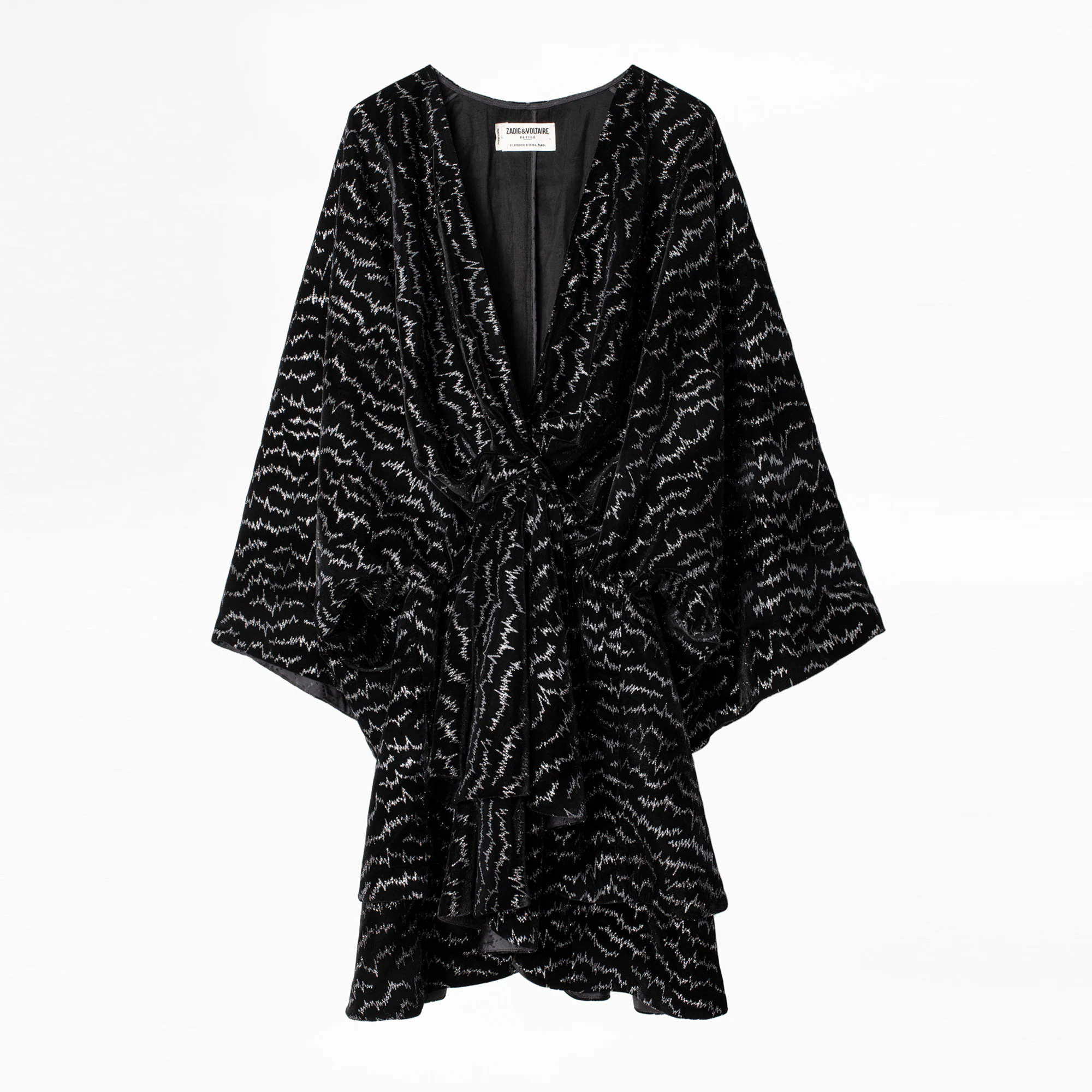 Dress Ruffle Velours thumbnail 6