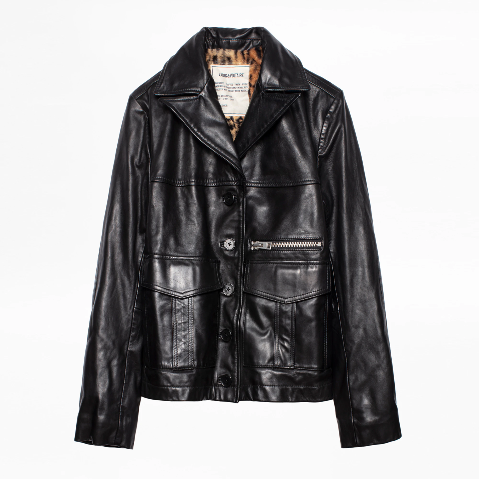 Blouson Lila Cuir thumbnail 10