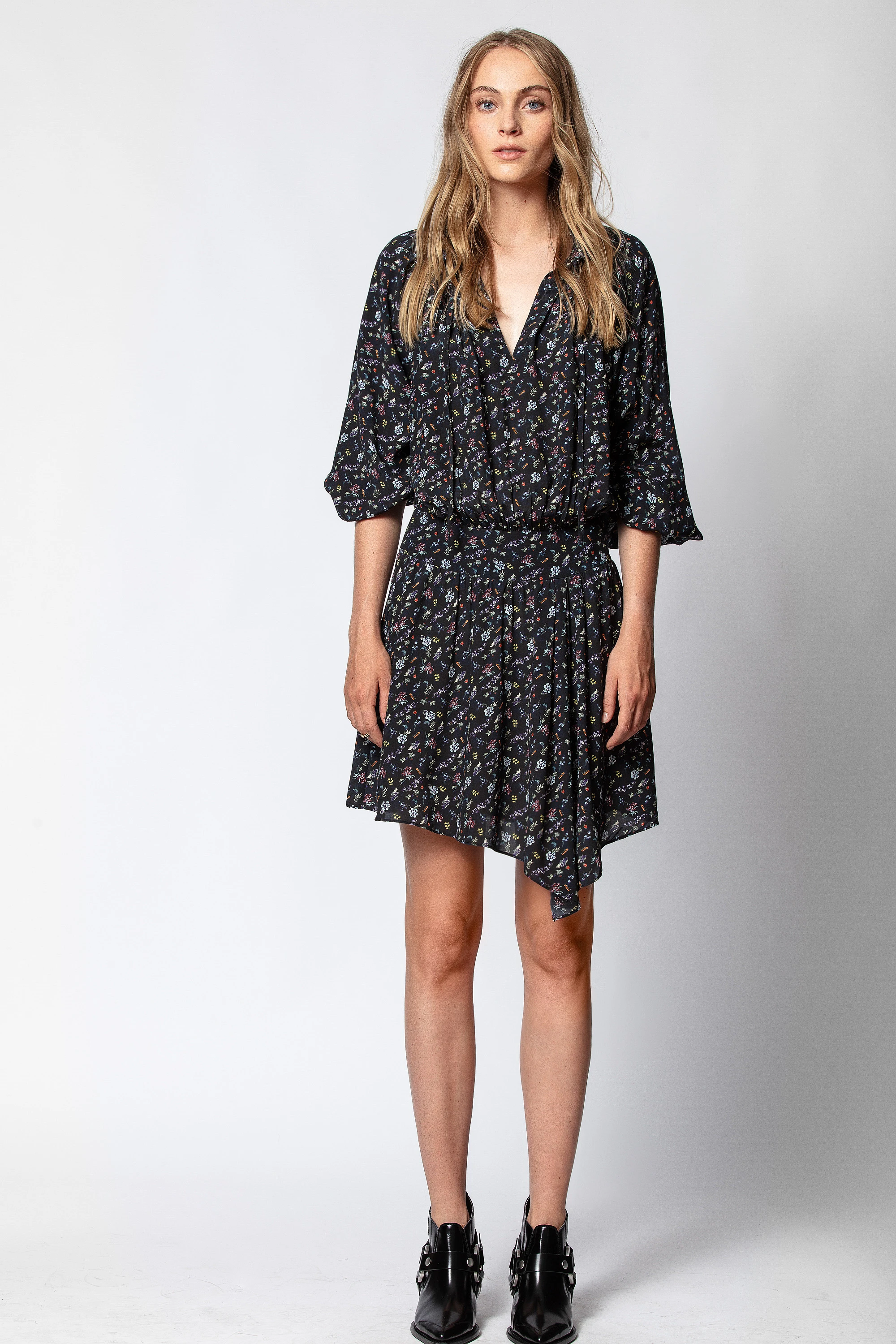 Right Mini Print Season Dress thumbnail 1