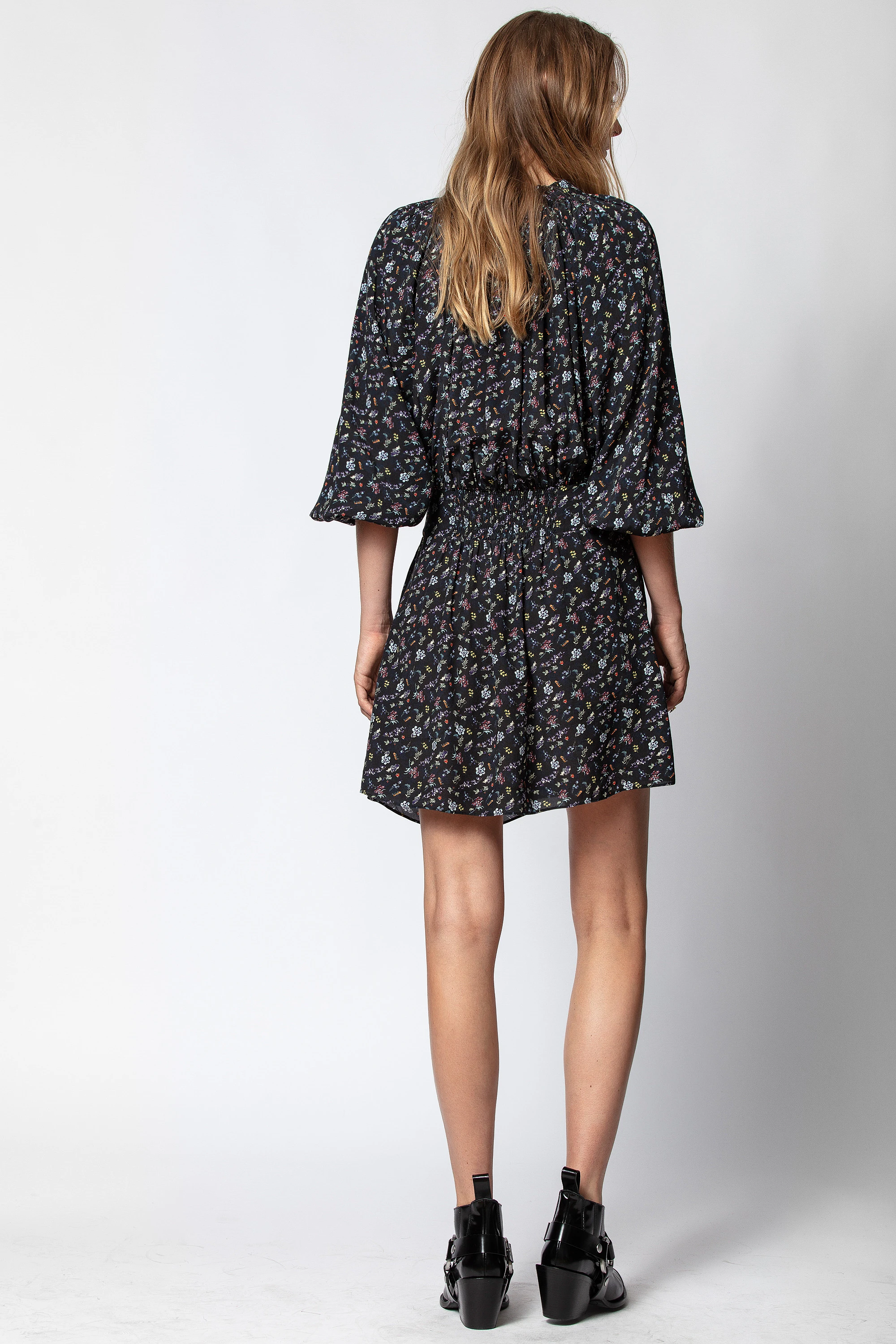 Right Mini Print Season Dress thumbnail 3