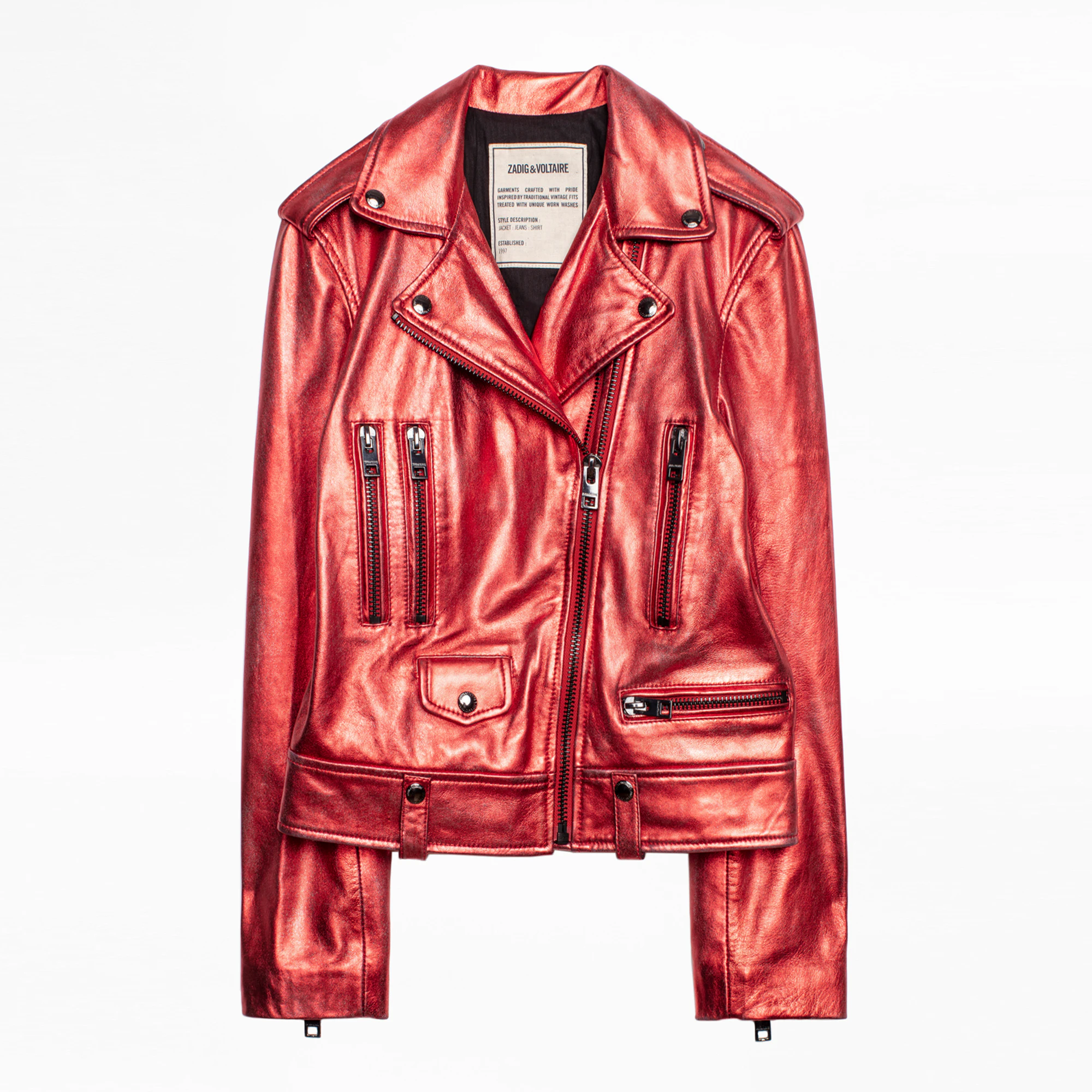 Lenni Cuir Metal Jacket thumbnail 12