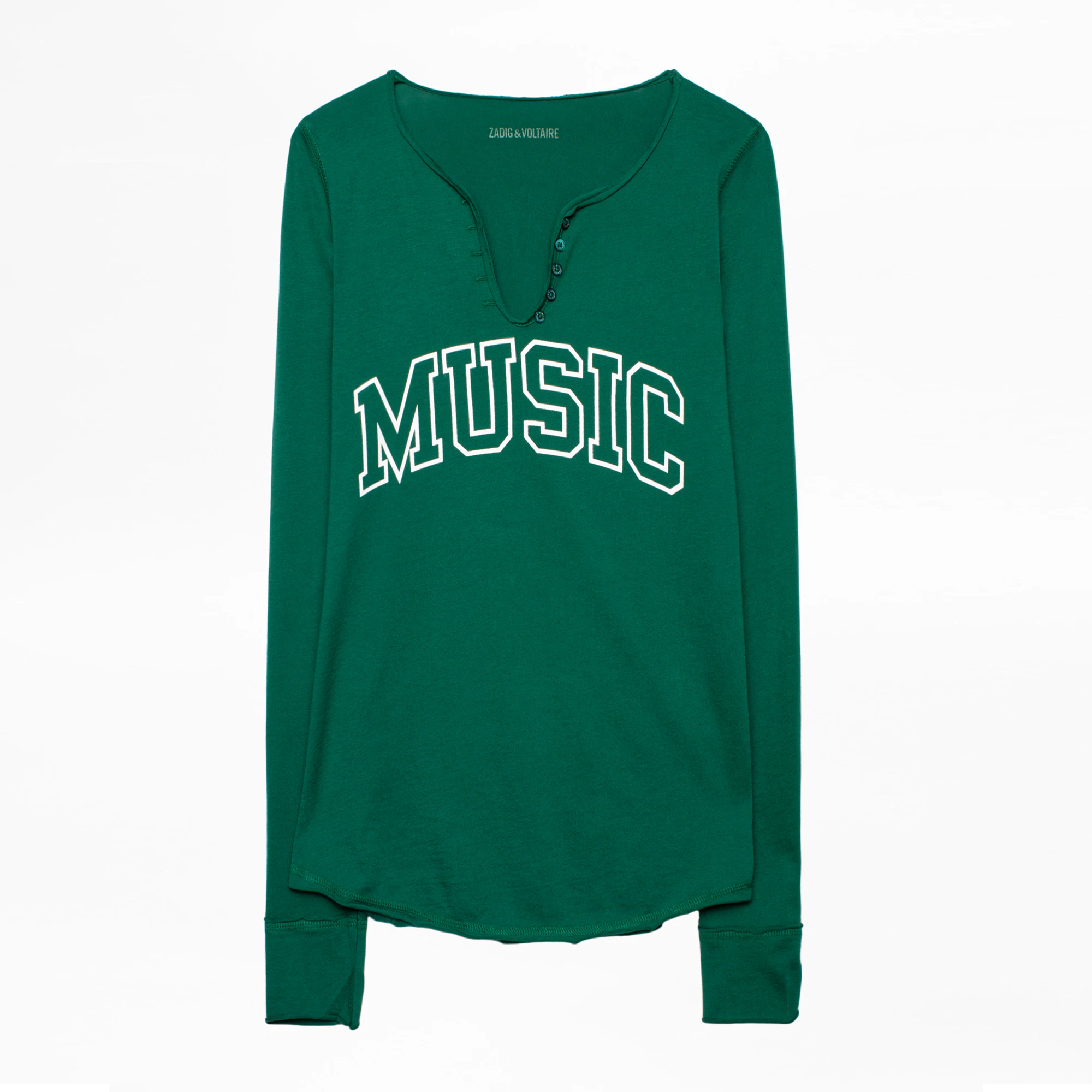 Music Tunisian Collar T-shirt thumbnail 5