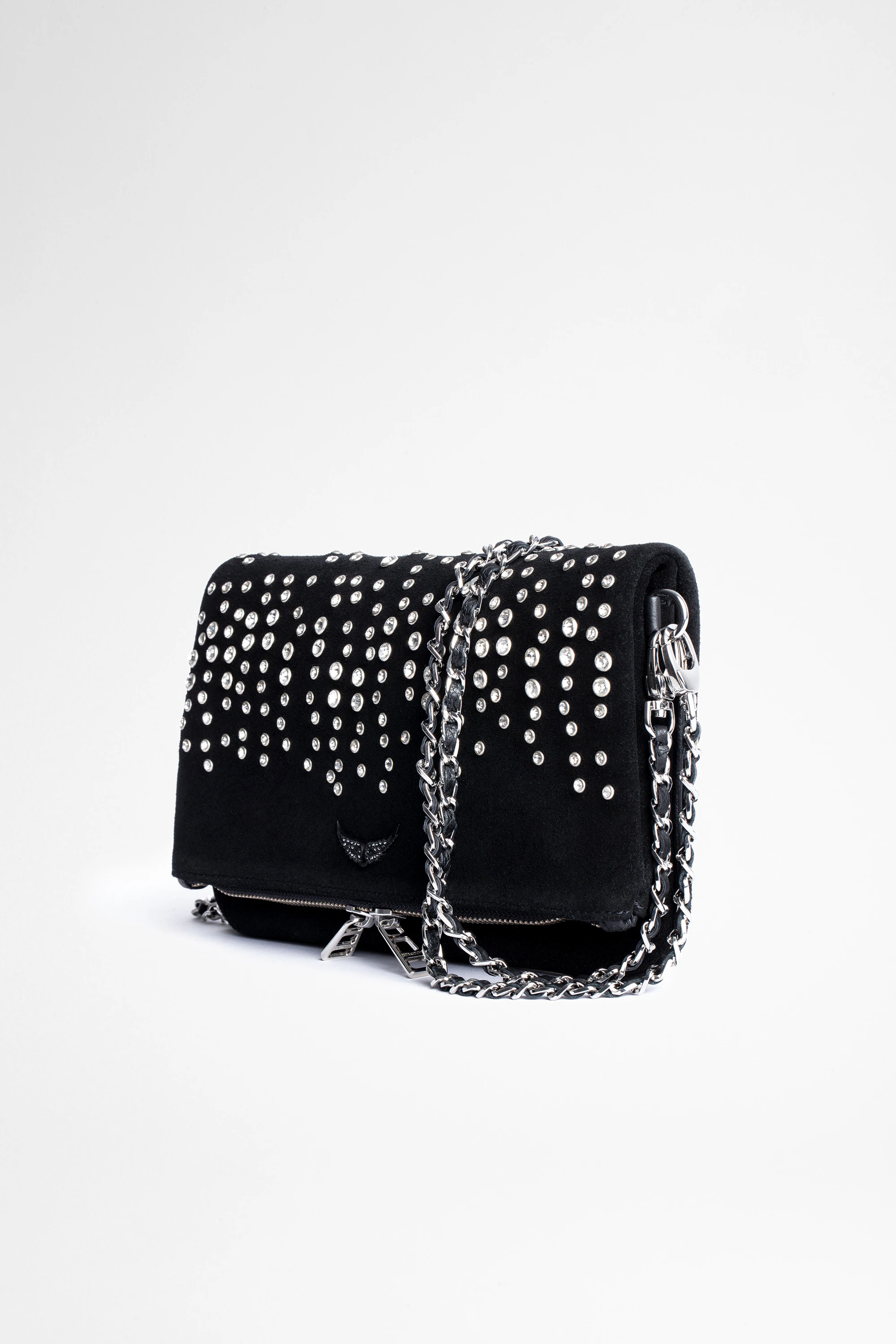 Pochette Rock Suede Strass thumbnail 3