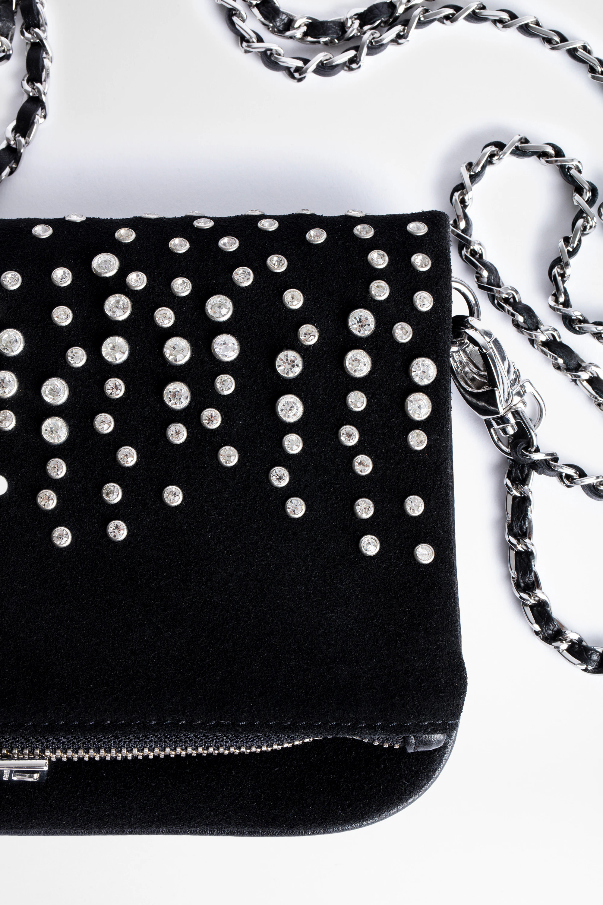 Pochette Rock Suede Strass thumbnail 5