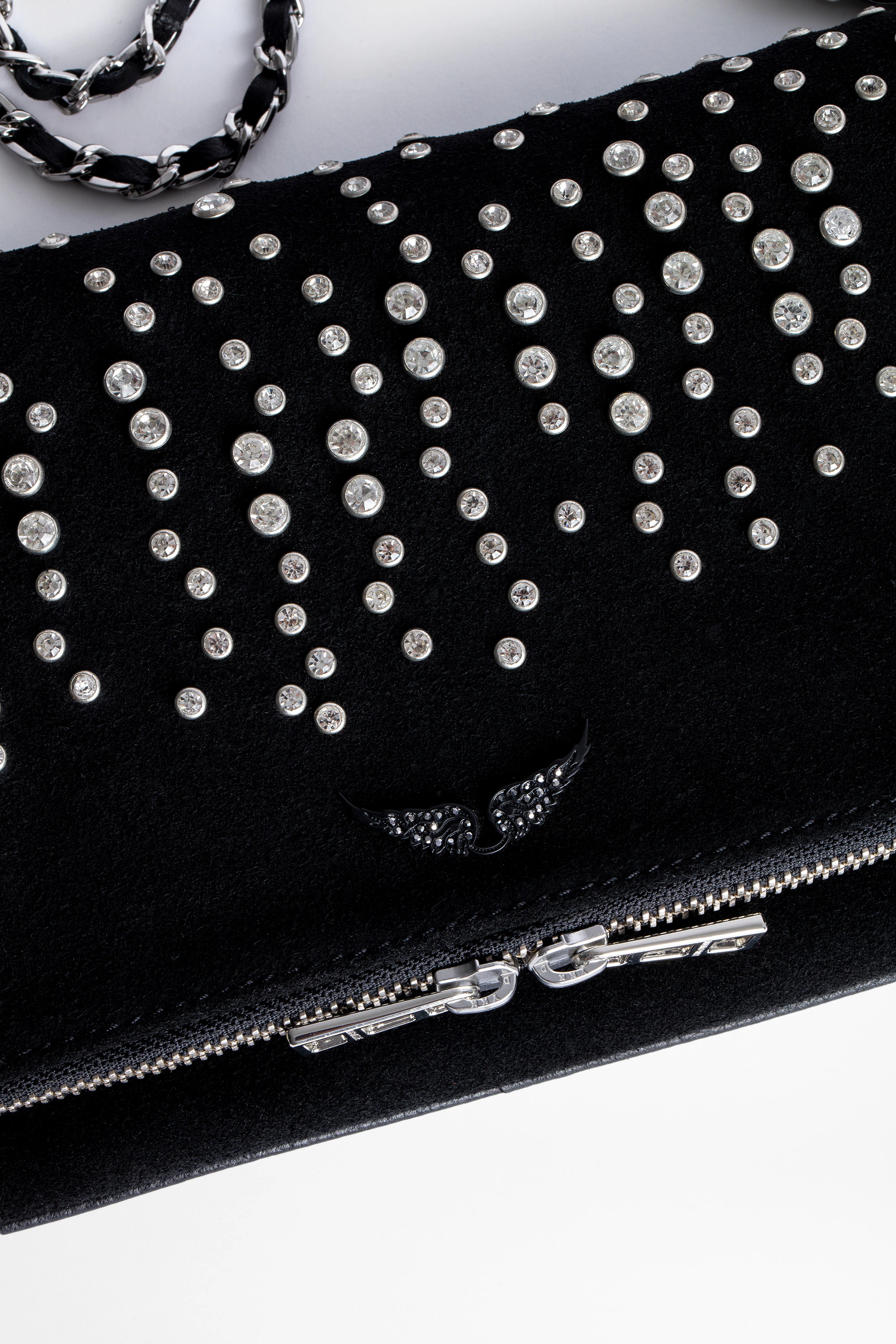 Pochette Rock Suede Strass thumbnail 6