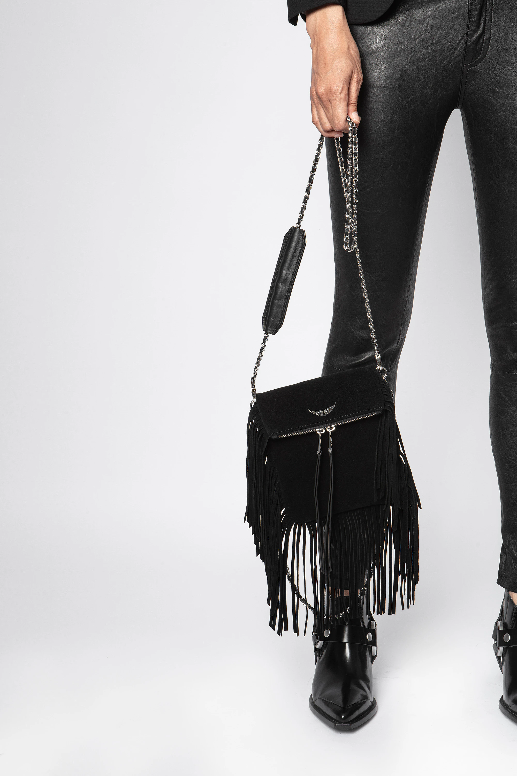 Bolso Rockson Nano Fringes Ante thumbnail 7