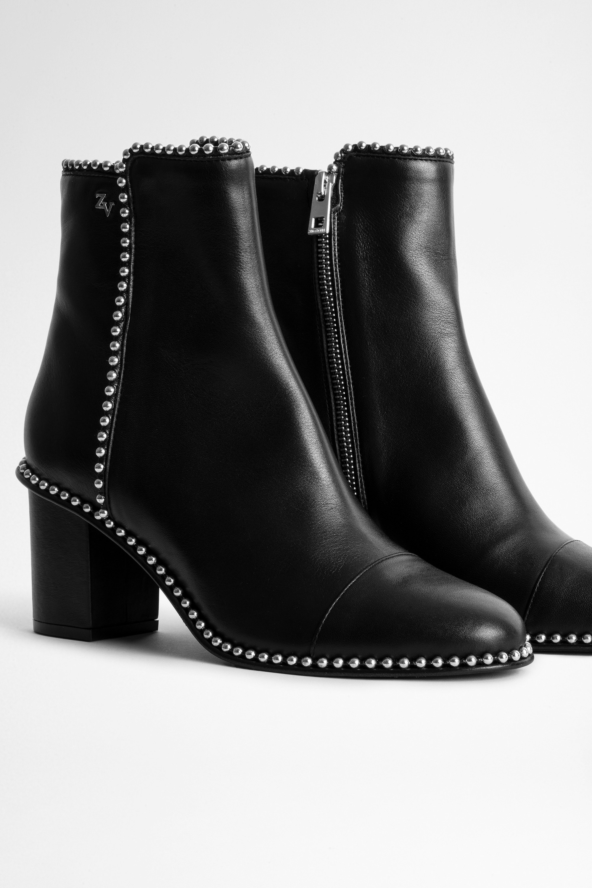 Bottines Lena Round Piping 3