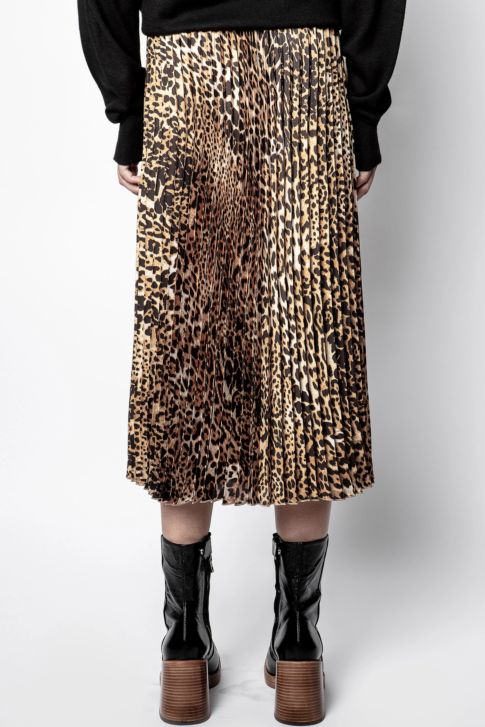 新品未使用★アルゼンチンタンゴ⭐︎豹柄スカートM Joyce Leo Skirt skirt beige women | Zadig&Voltaire
