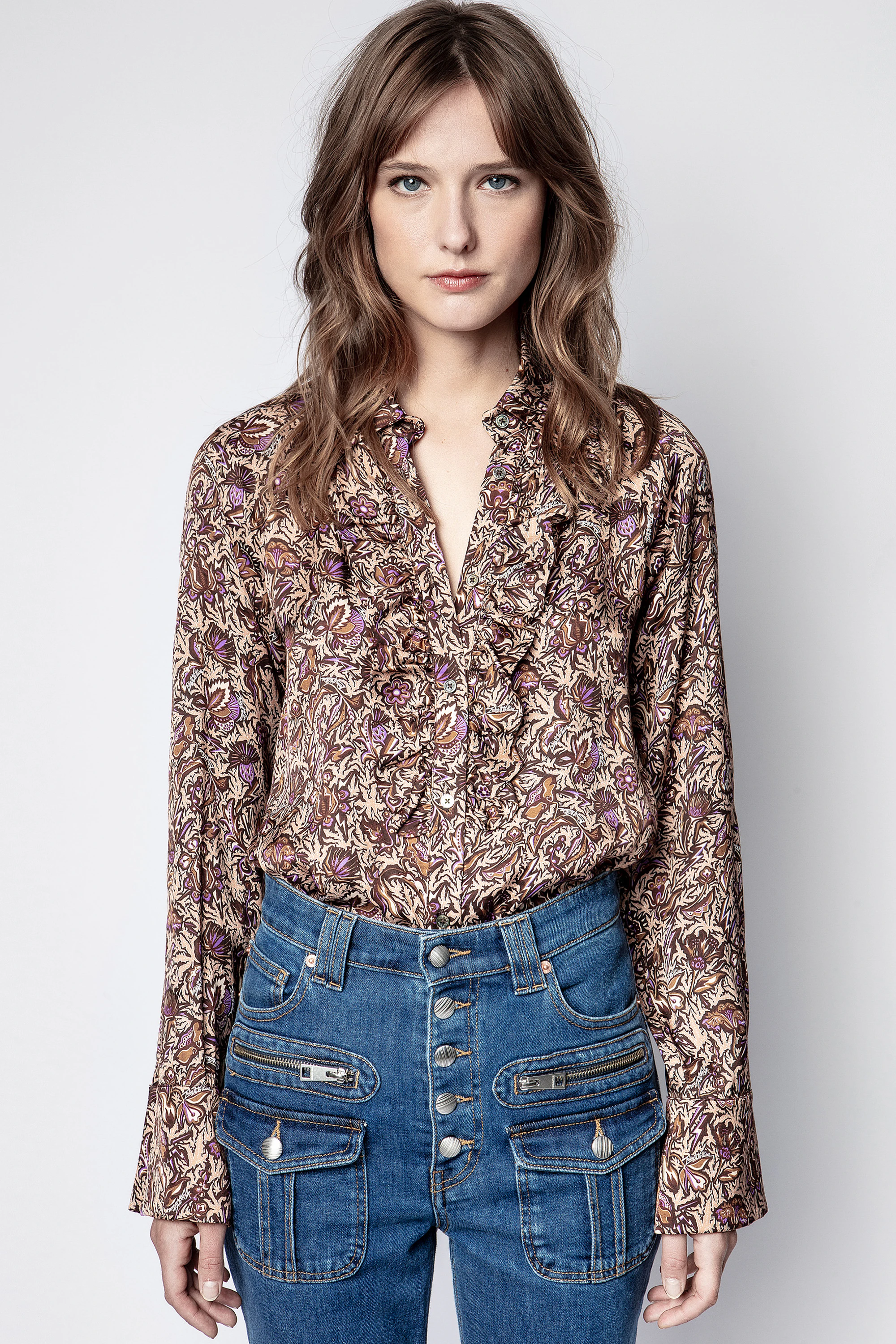 Tuska Satin Thorn Shirt thumbnail 1