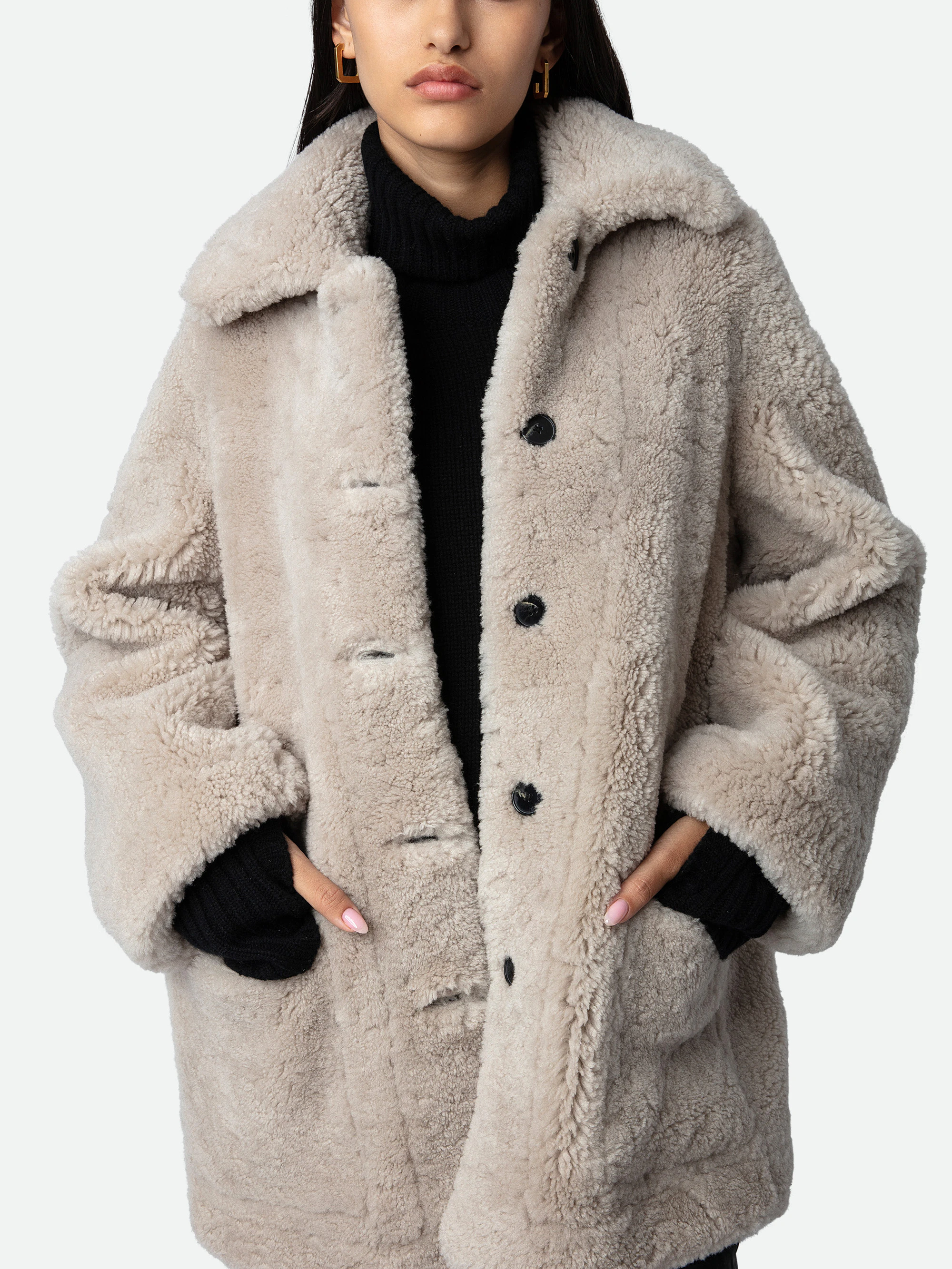 Magdas Shearling Coat 4
