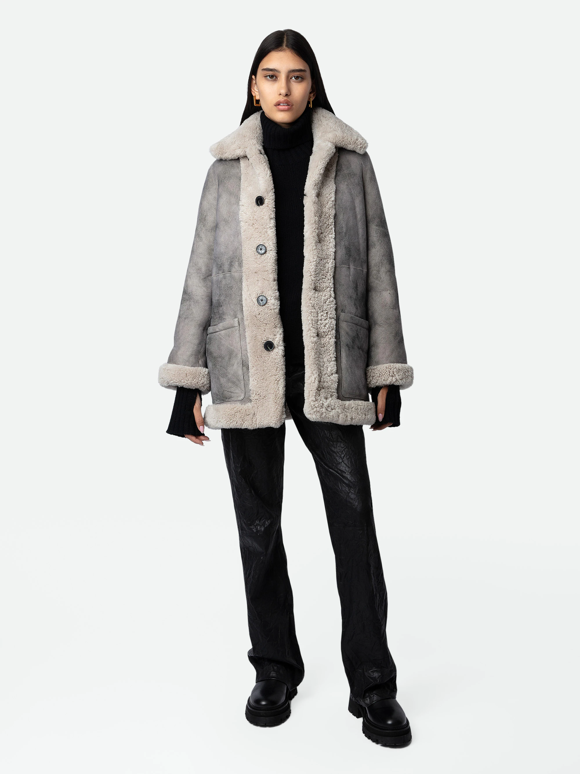 Magdas Shearling Coat
