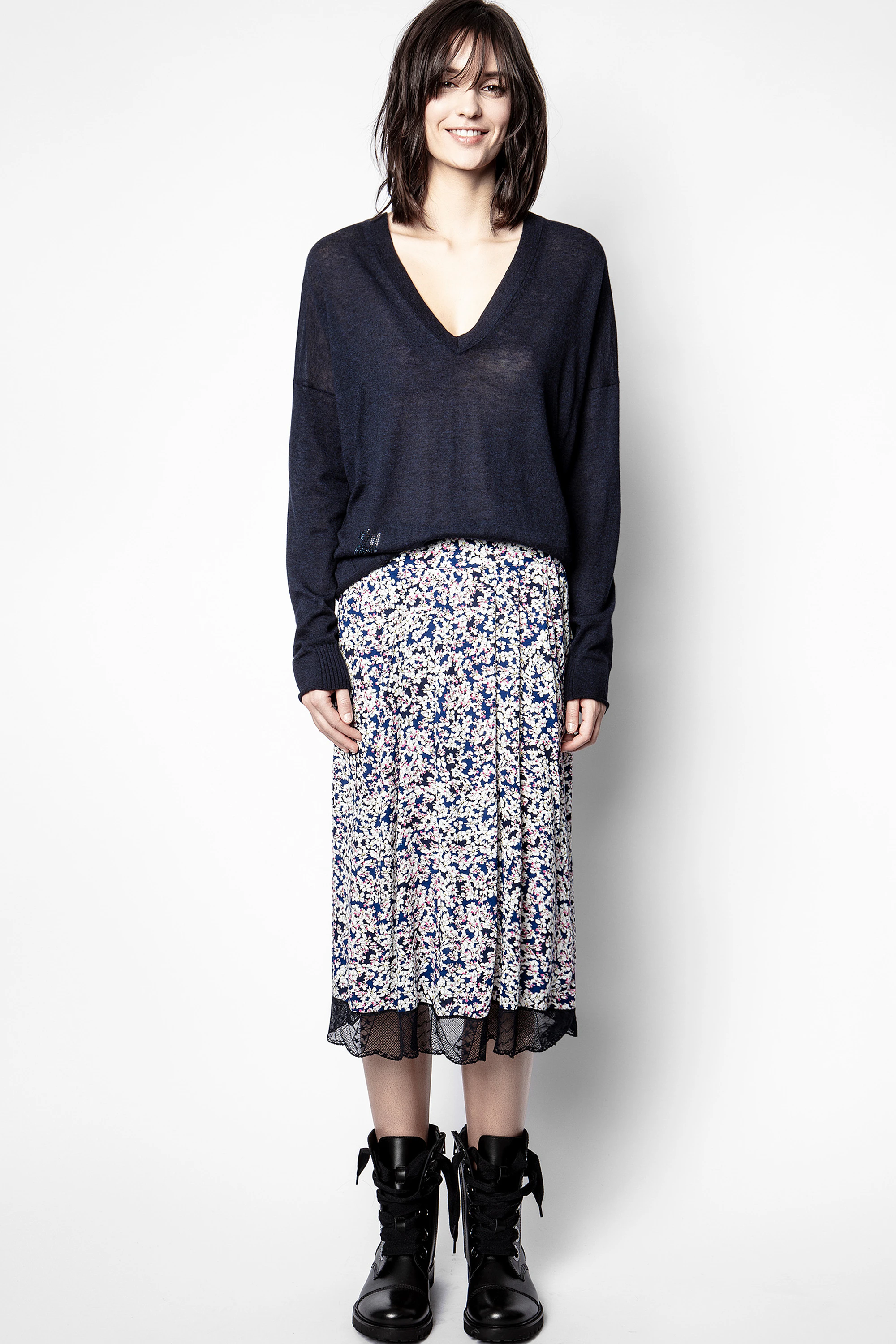 Falda Jenny Print Begonia thumbnail 1