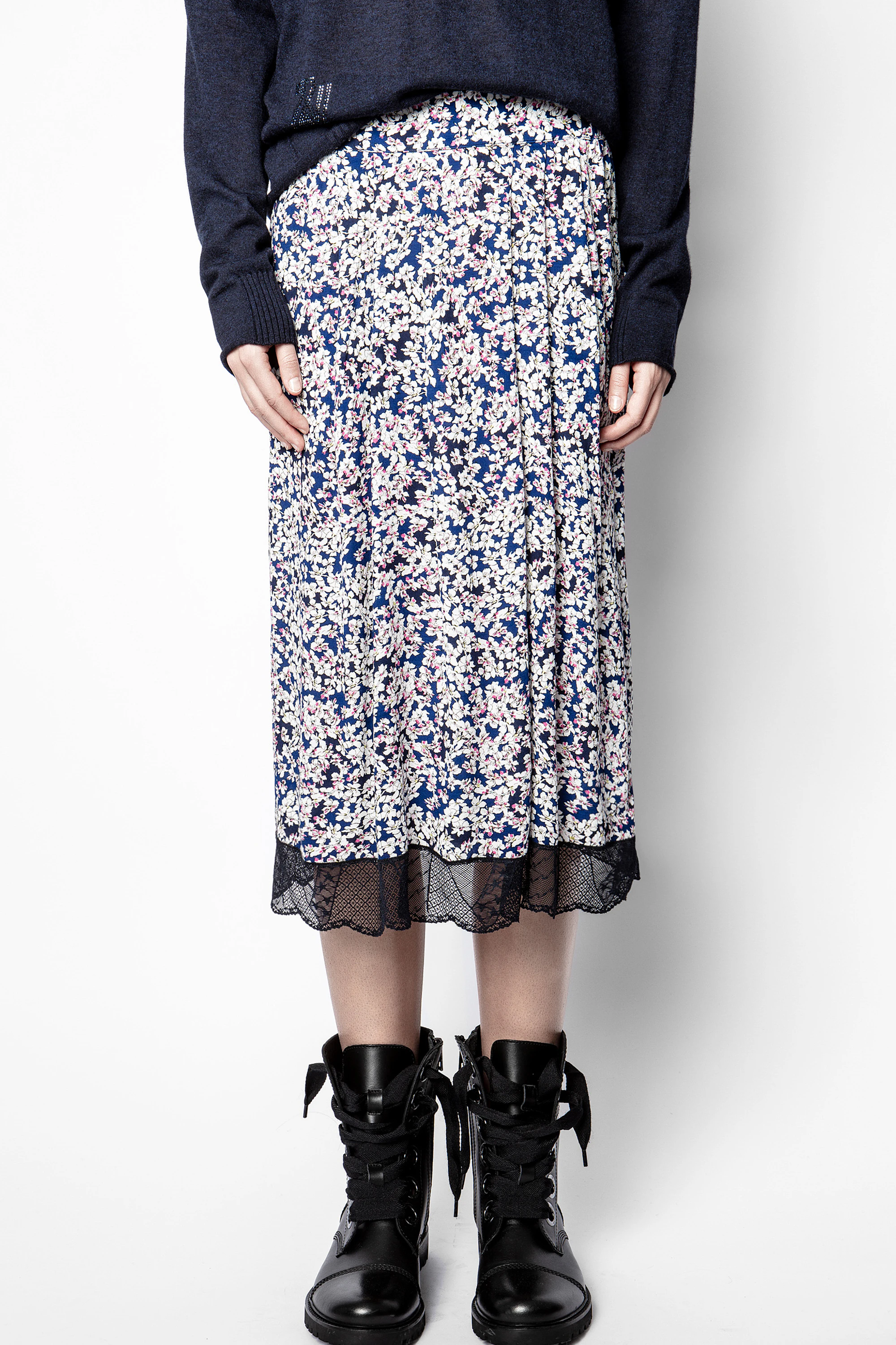 Falda Jenny Print Begonia thumbnail 2