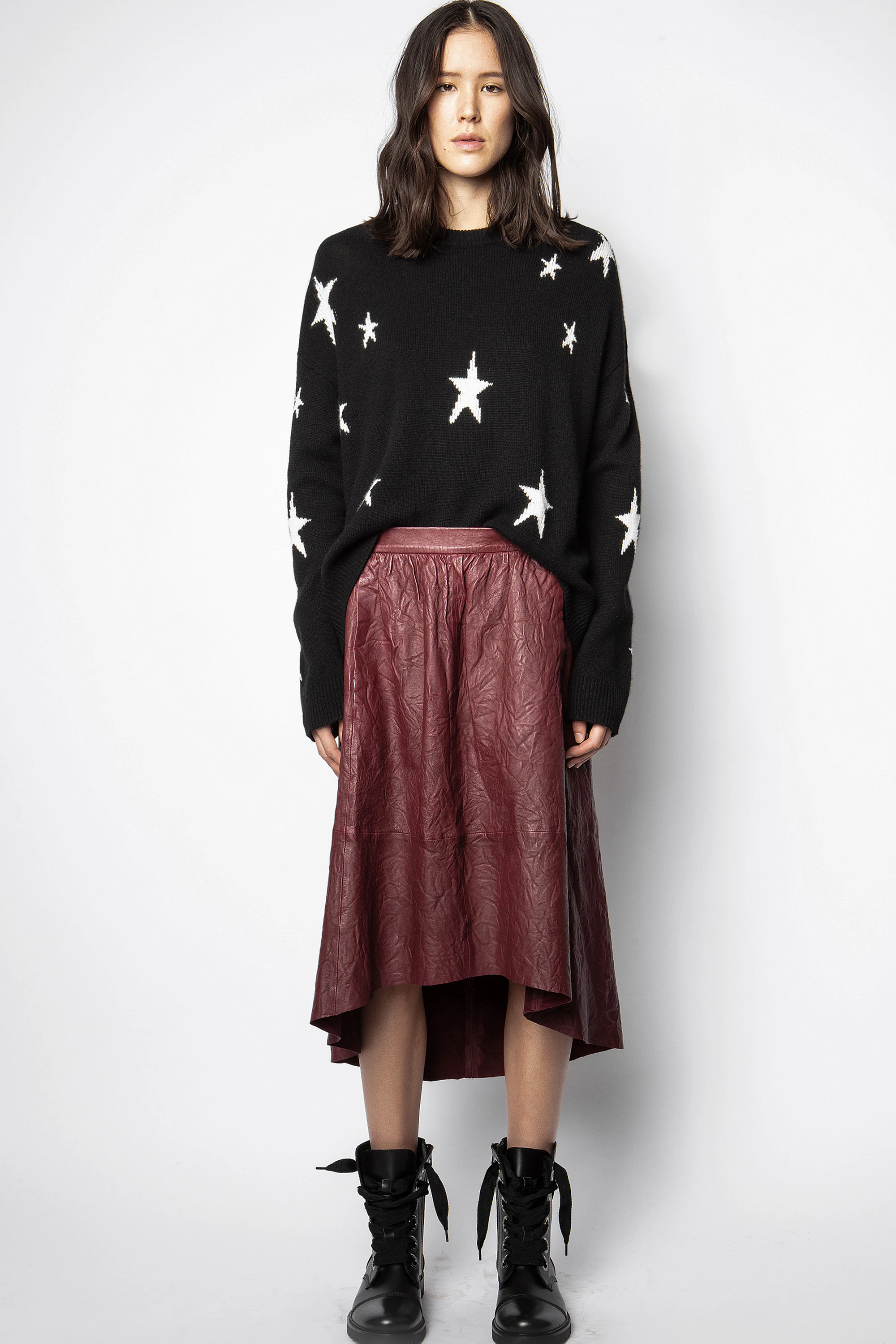 Joslin Cuir Froissé Skirt thumbnail 2