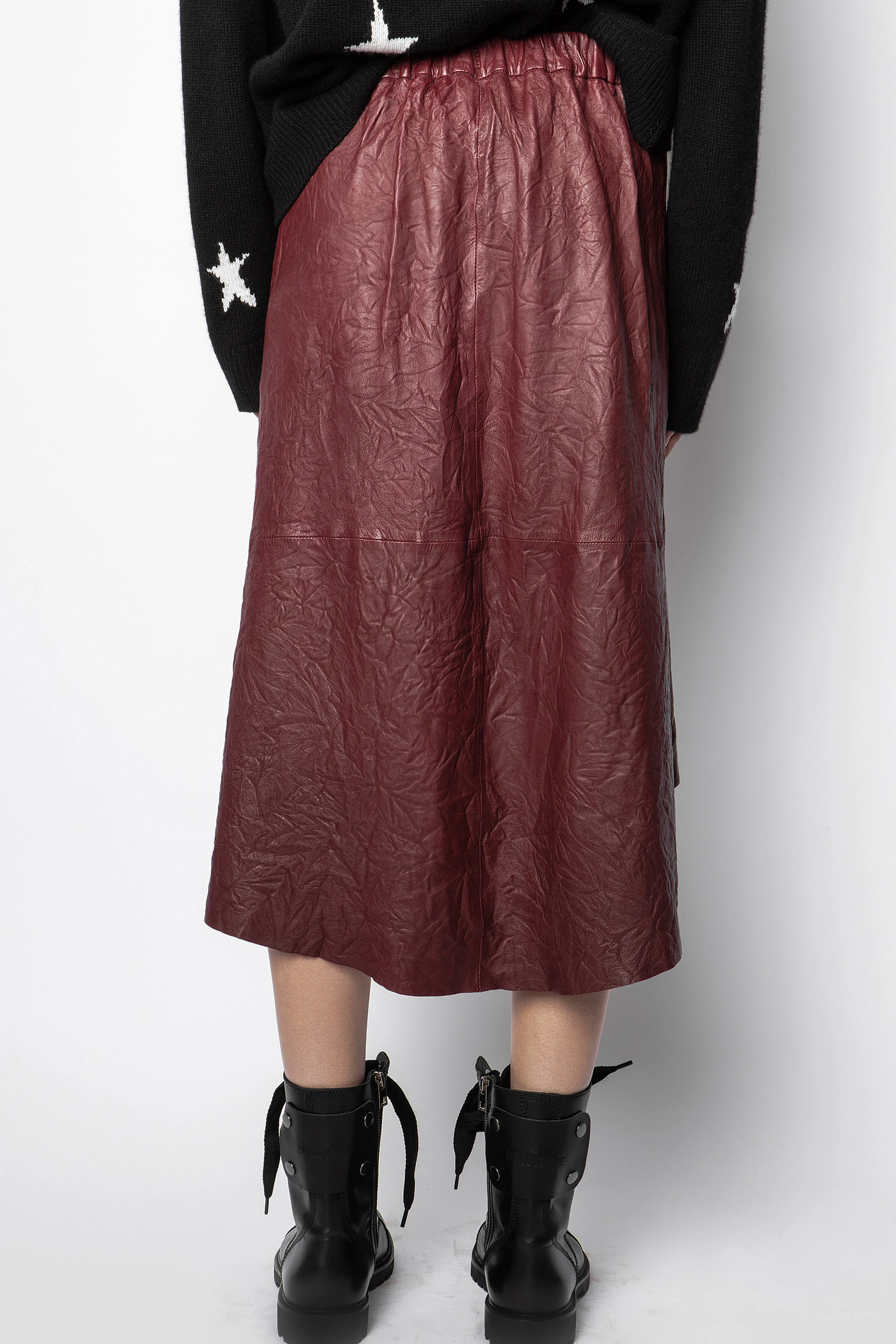 Joslin Cuir Froissé Skirt thumbnail 5