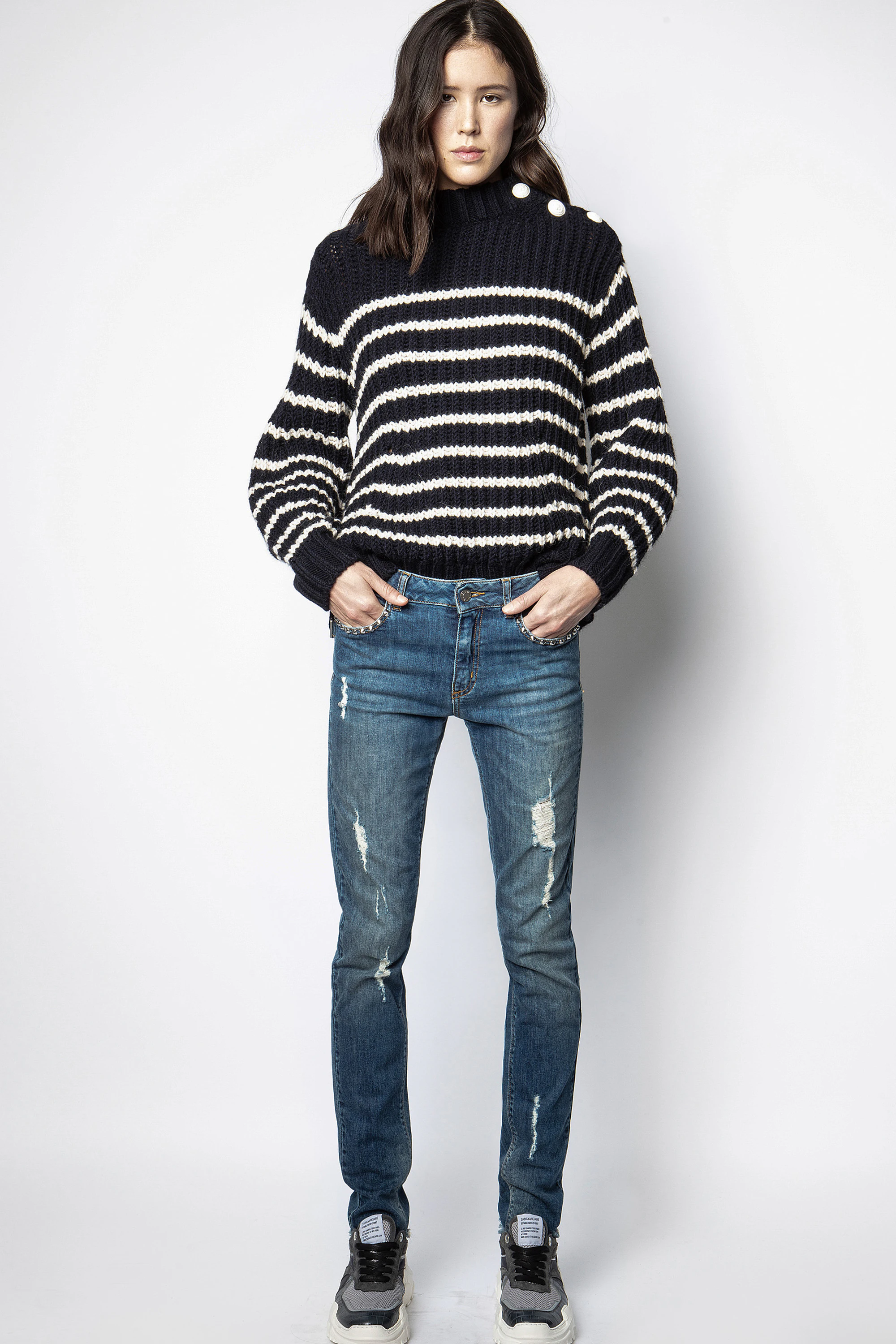 Marlon Striped Sweater 2