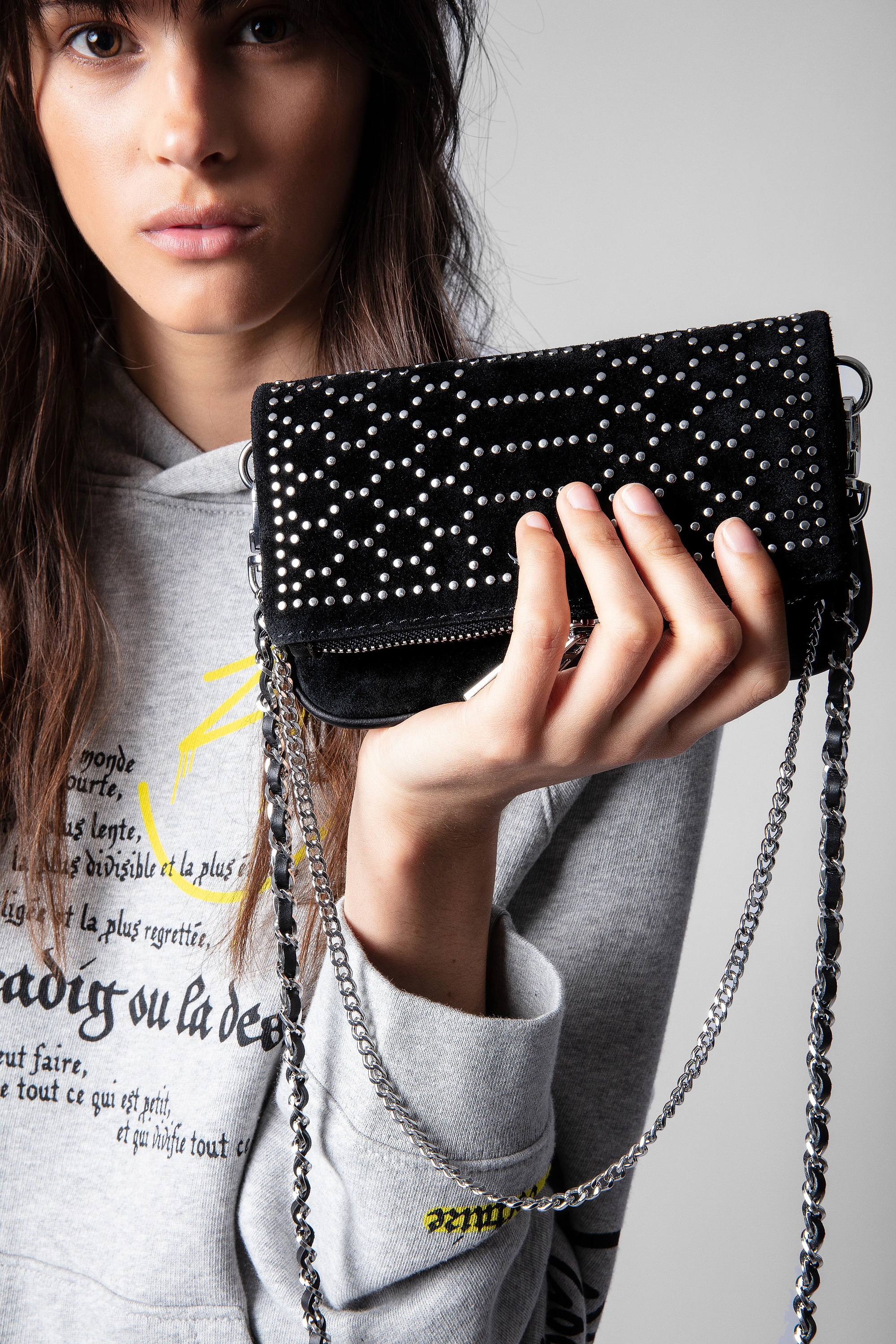 Pochette Rock Nano Suede Scale Studs thumbnail 7