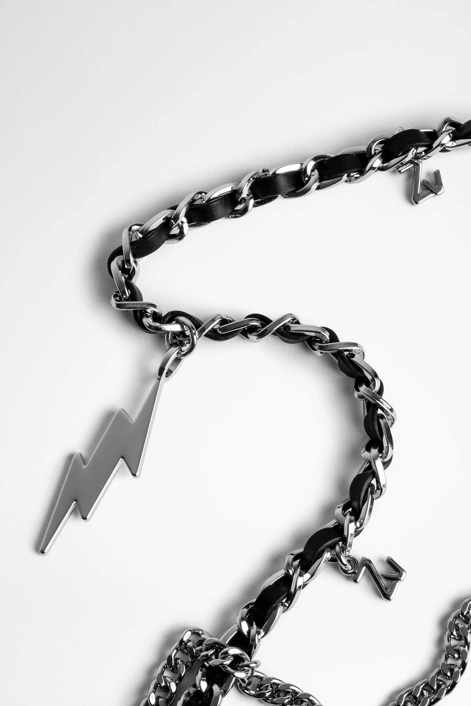 Bolso de mano Rock Nano Suede & Charms thumbnail 6