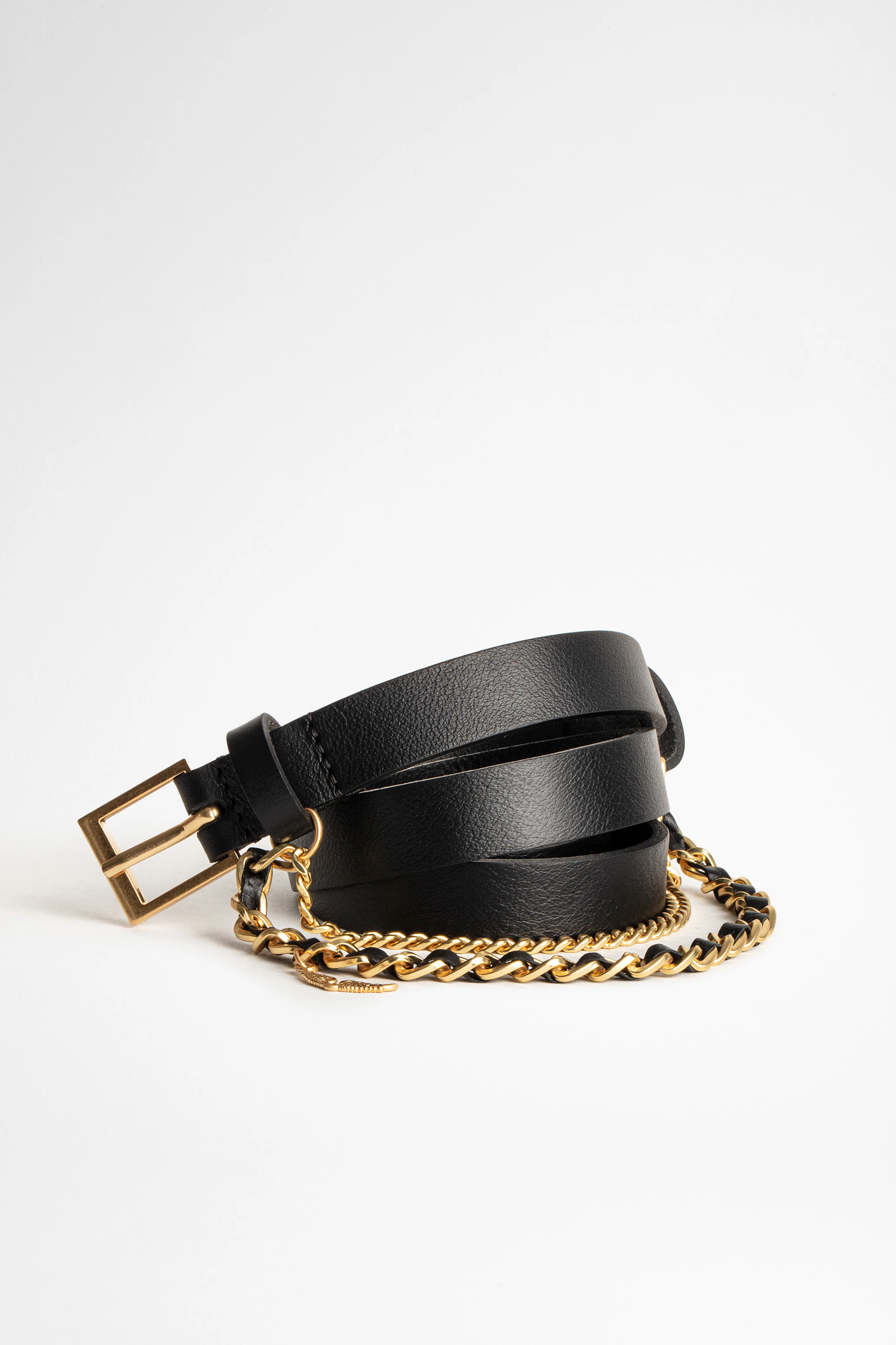 Rock Chain Belt belt black women | Zadig&Voltaire