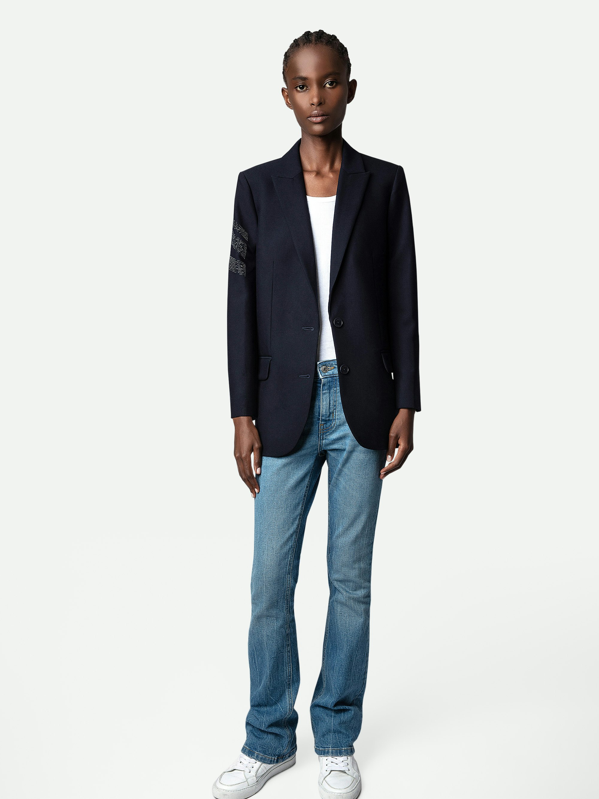 Viva Arrow Strass Blazer