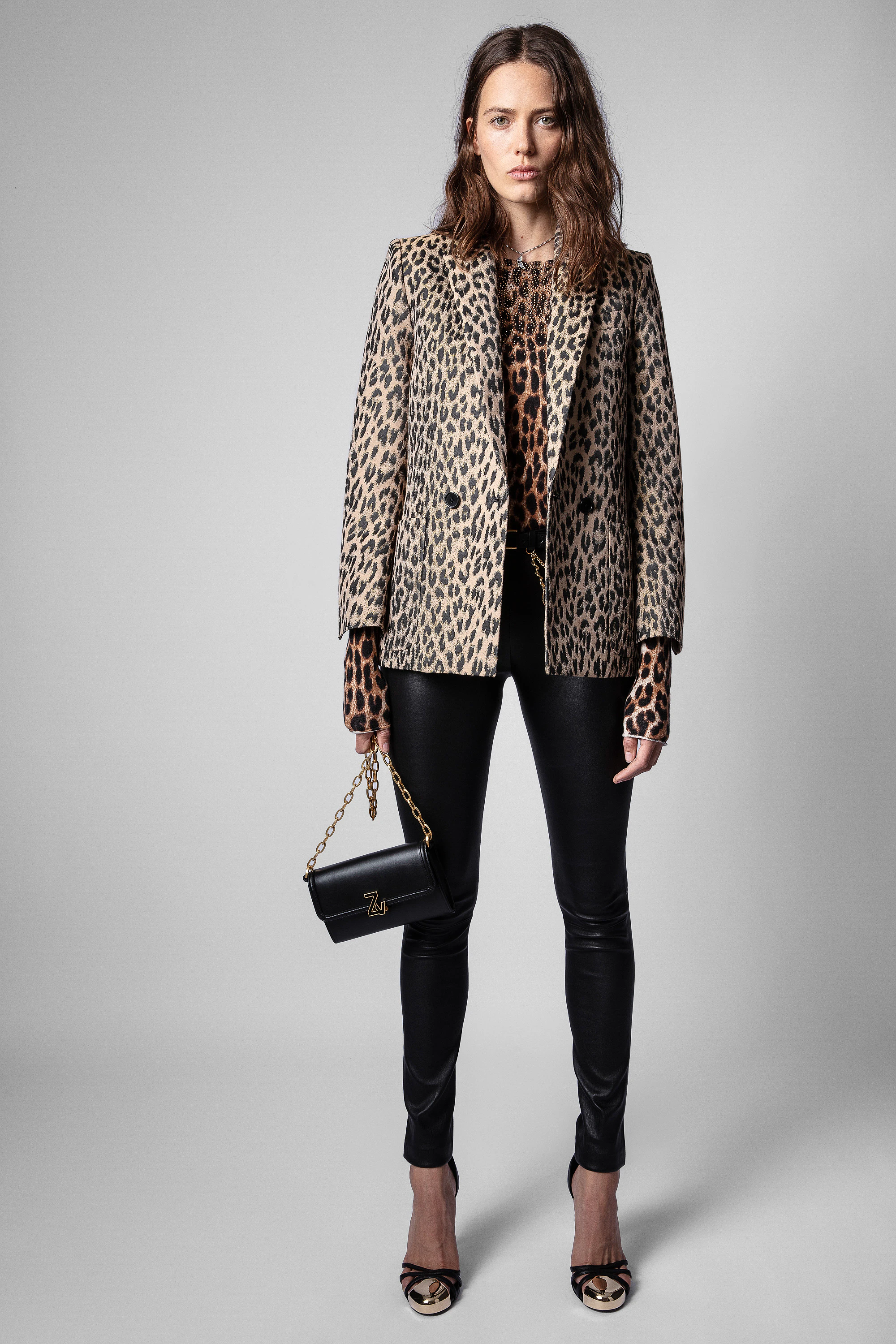 Visko Jac Leopard Blazer thumbnail 1