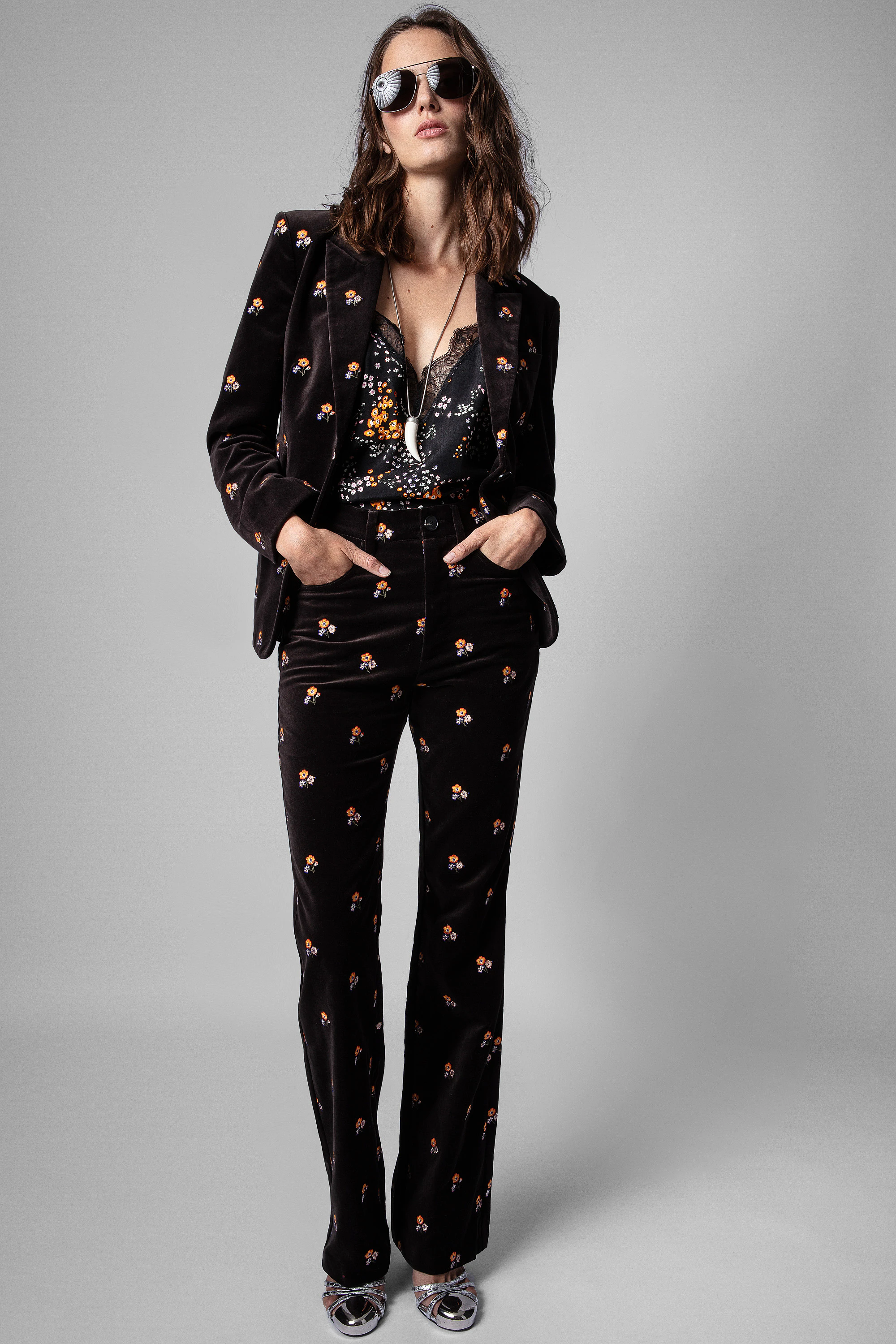 Poete Velvet Trousers thumbnail 1