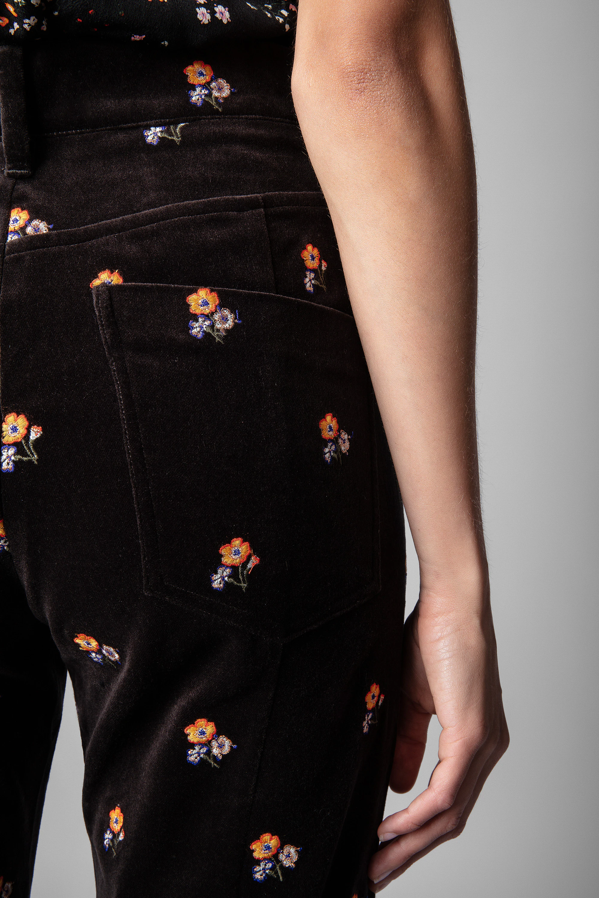 Poete Velvet Trousers thumbnail 5