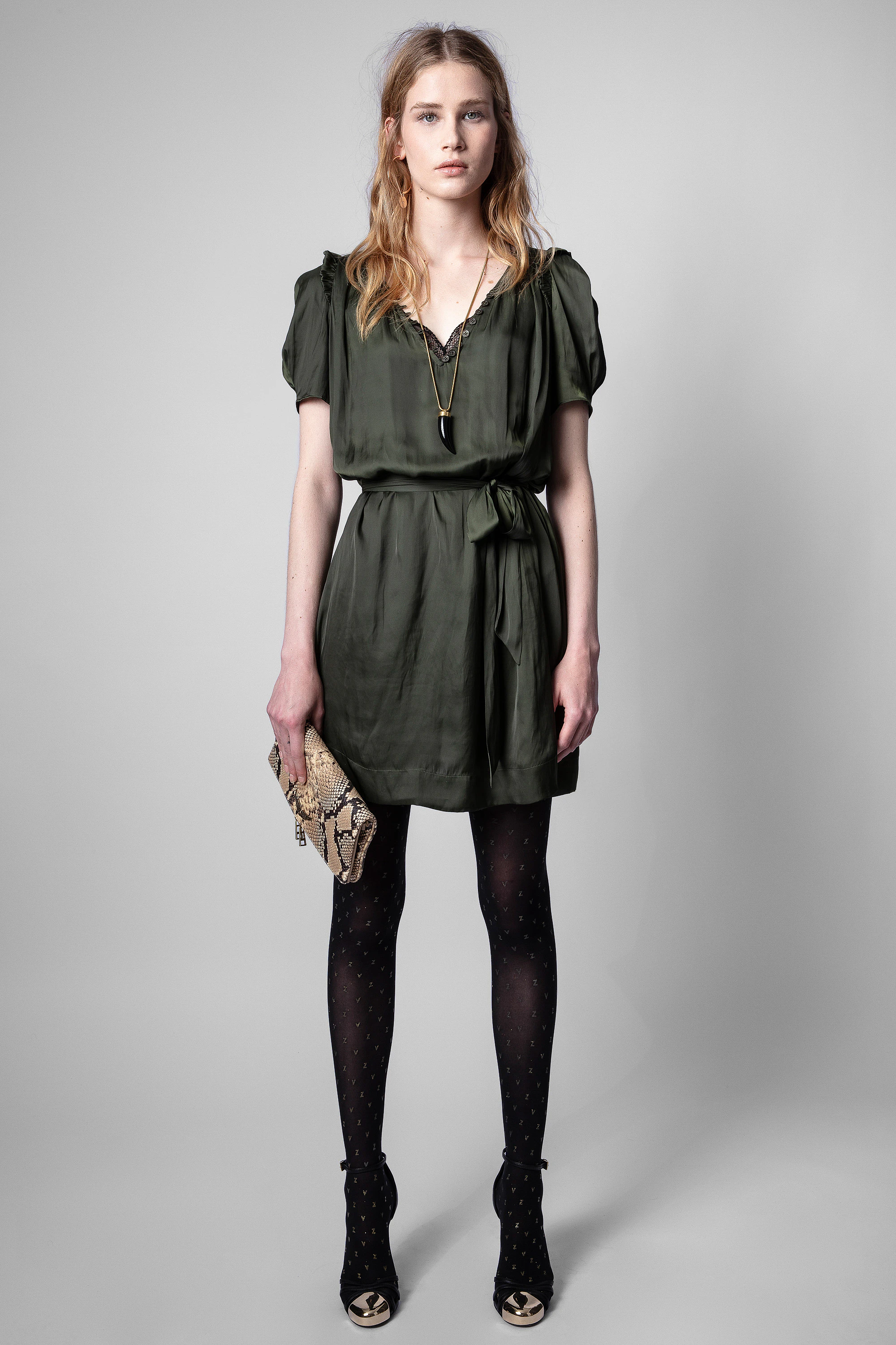 Rity Satin Dress thumbnail 2