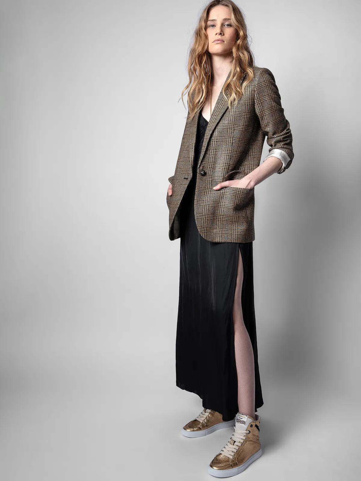 zadig & voltaire rayonne satin maxi dress Zadig&Voltaire Rayonne Satin Maxi Dress