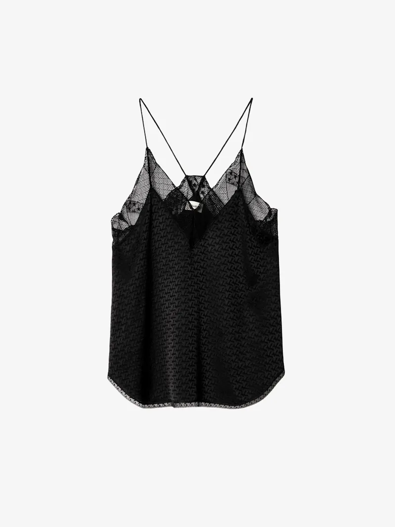 Christy Jacquard ZV Silk Camisole