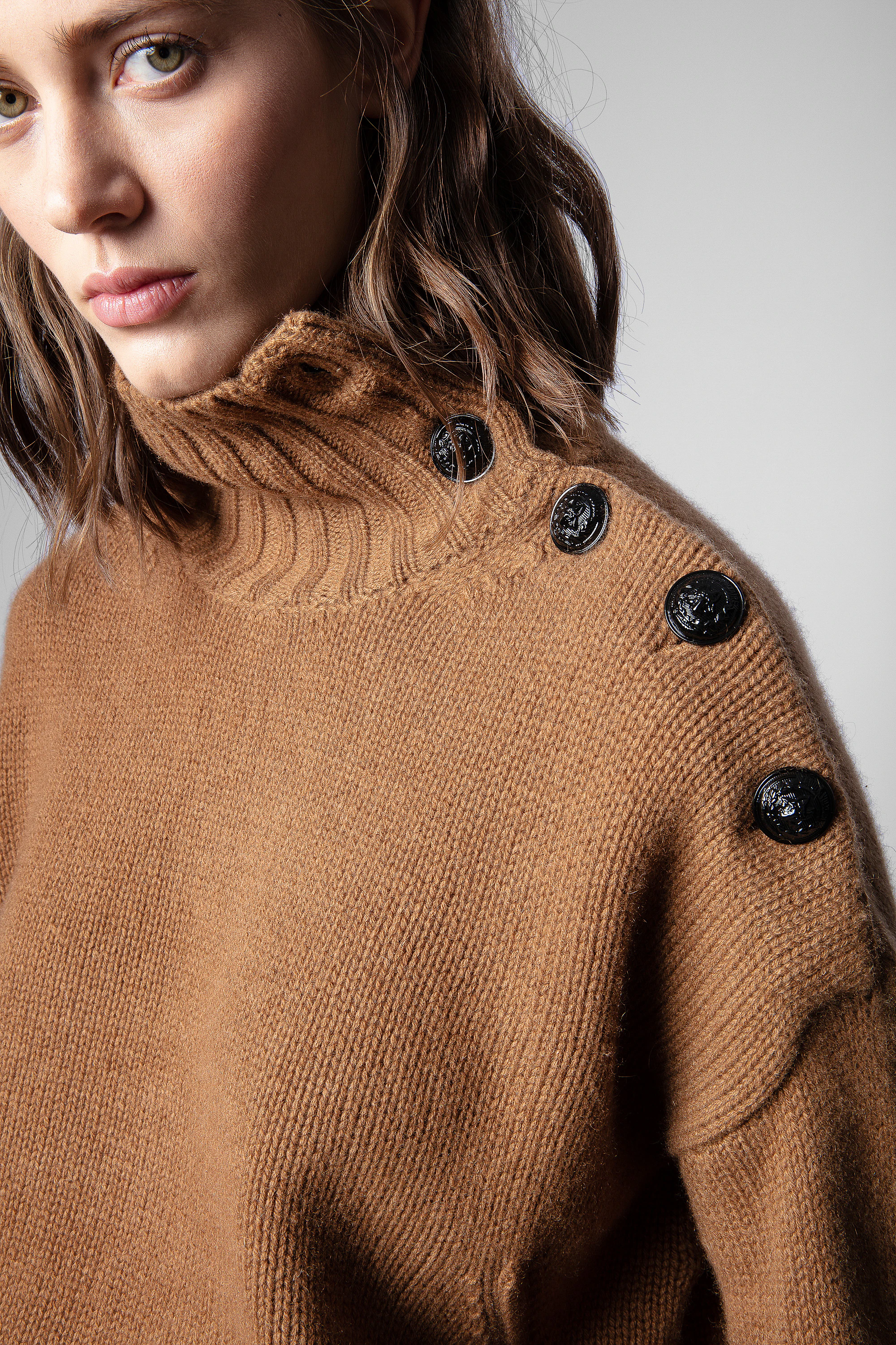 Alma Cashmere Sweater sweater brown women | Zadig&Voltaire