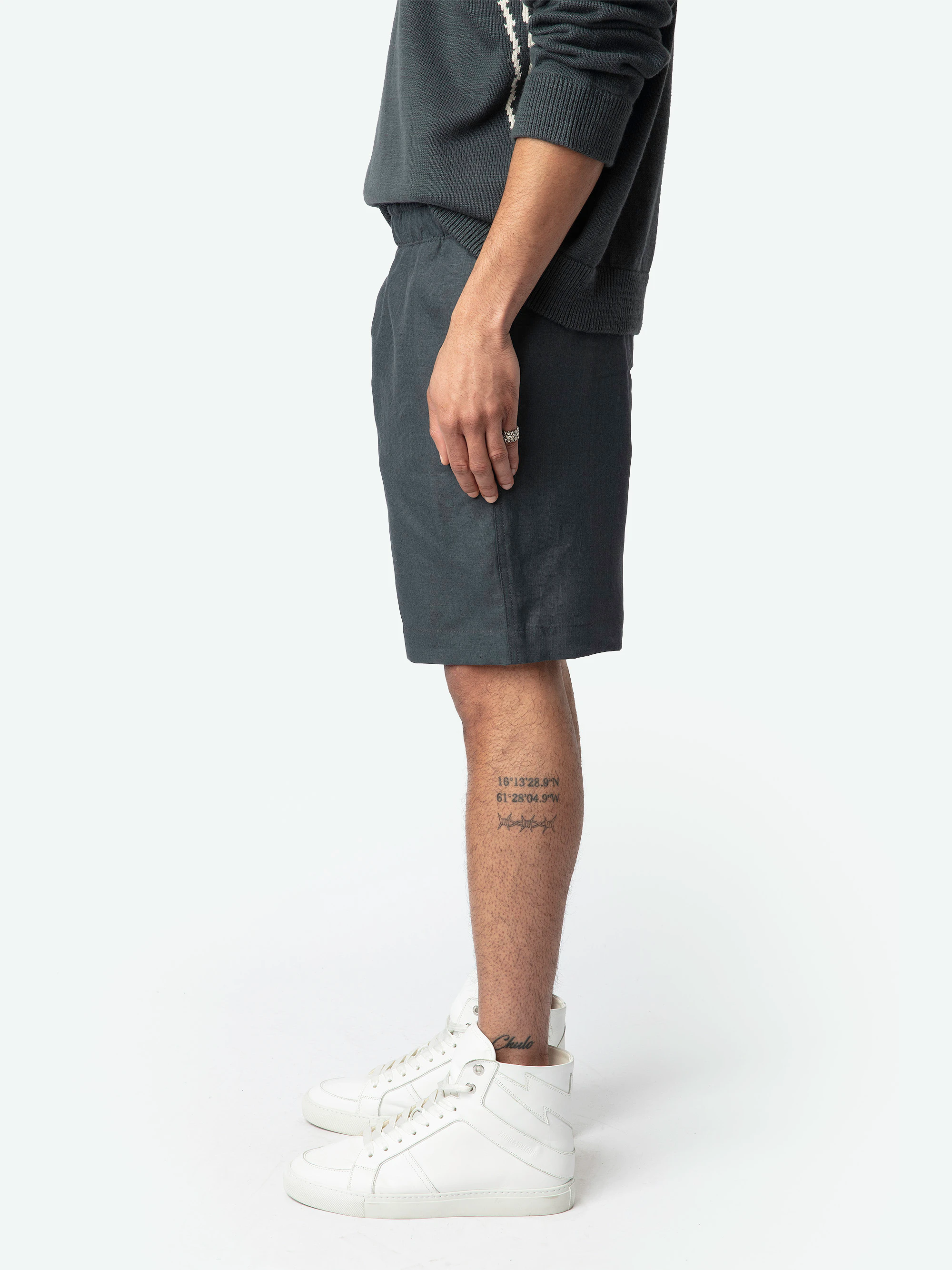Short Pixie 100% Linen