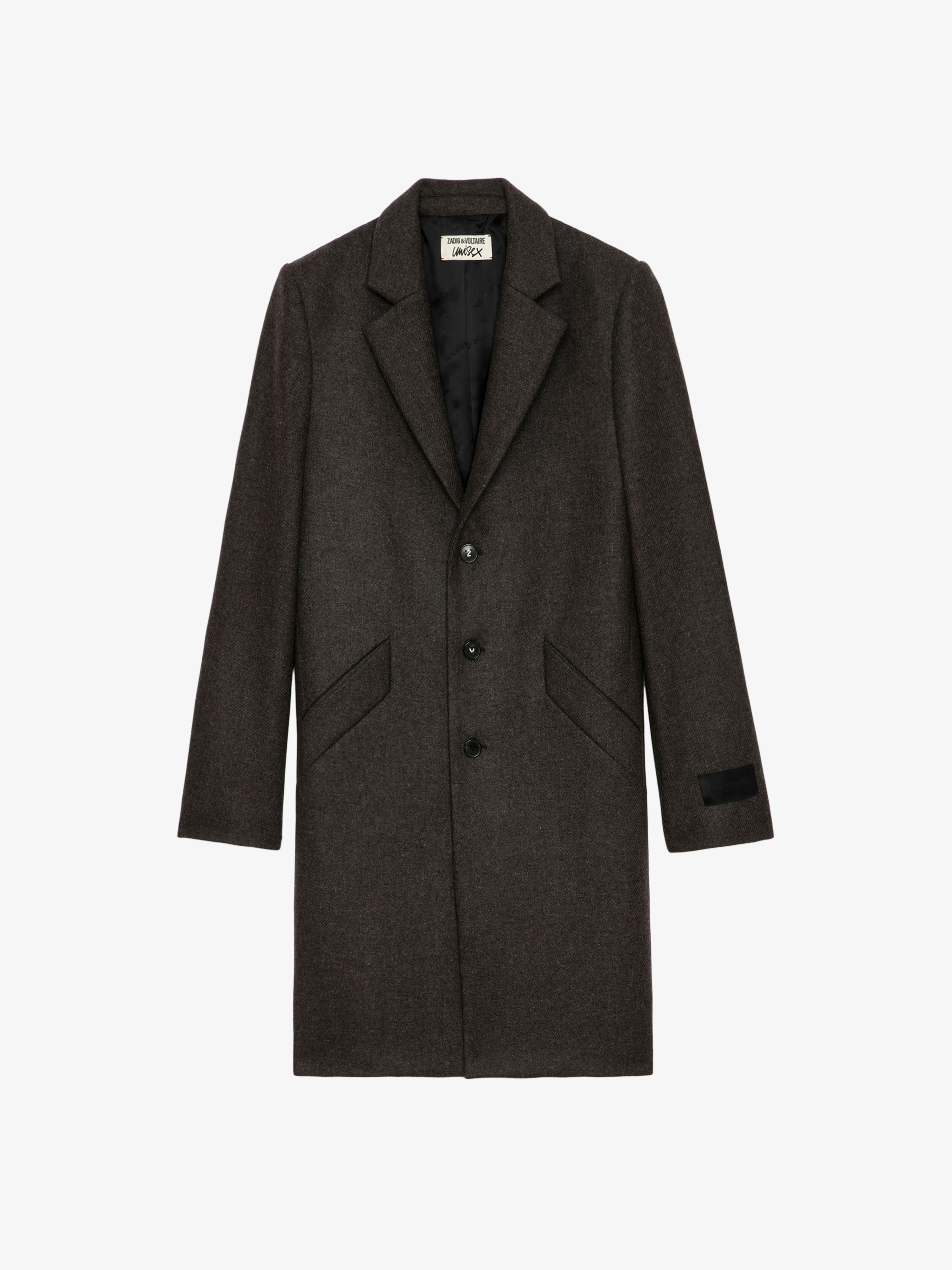 Marlyh Unisex Brown Coat | Zadig&Voltaire | Zadig&Voltaire