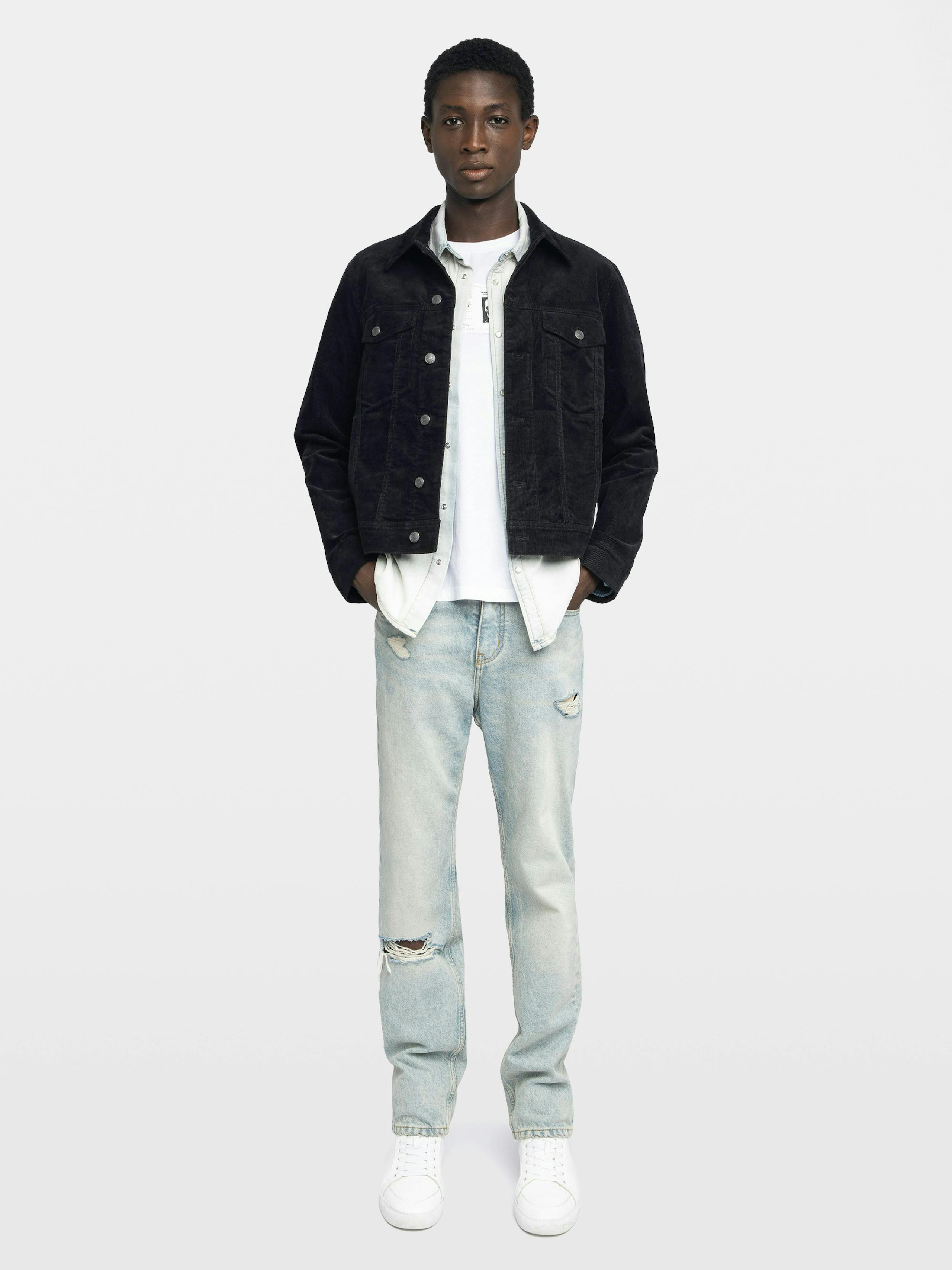 Chaqueta Bases Terciopelo 1