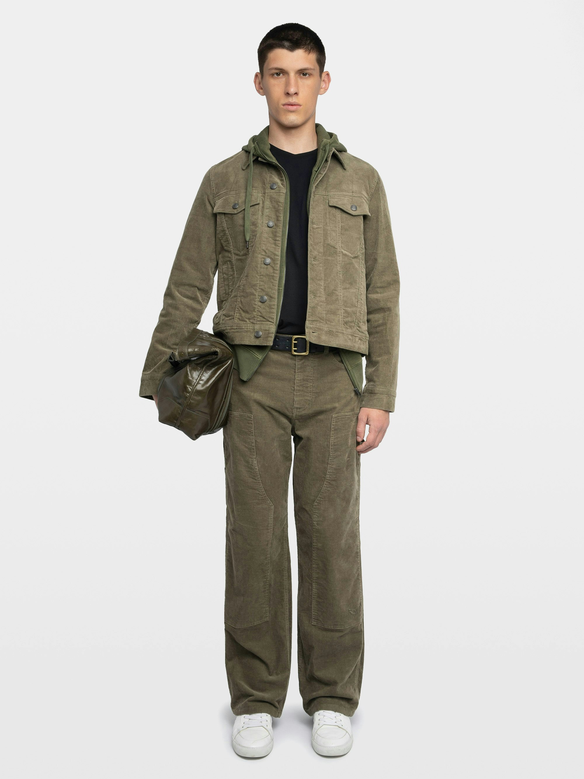 Chaqueta Bases Terciopelo