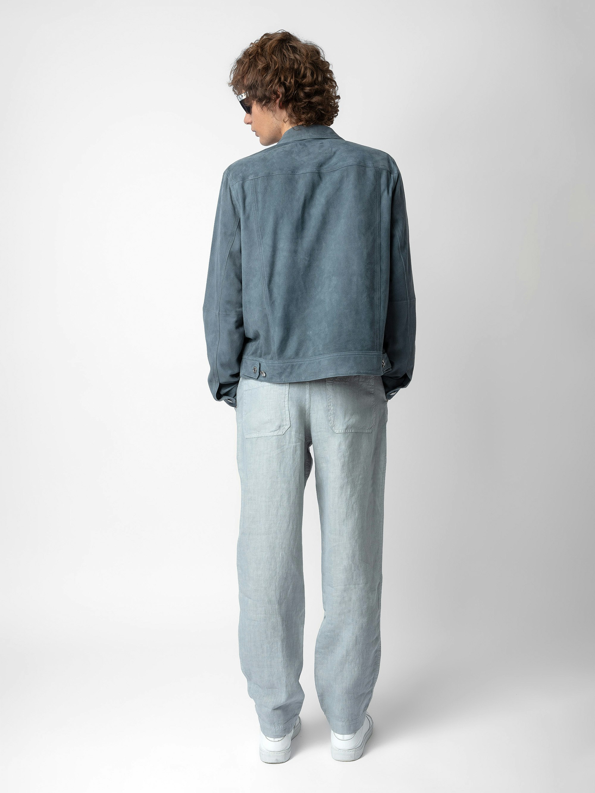 Pixel Linen Pants